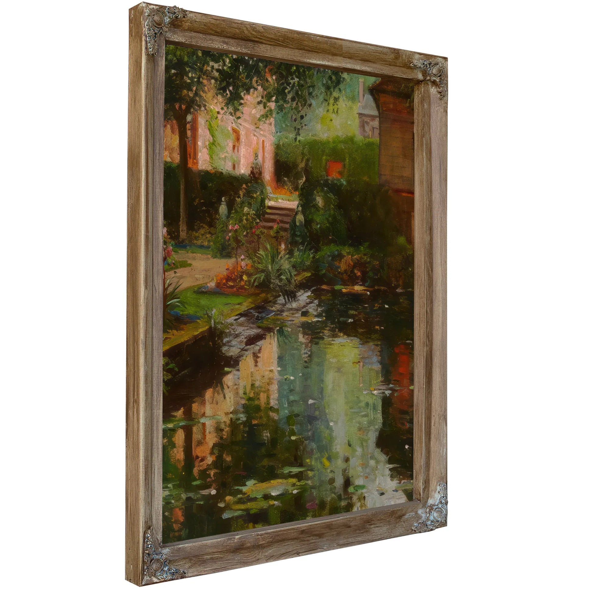 A Villa In Paris By Louis Aston Knight Fine Art Print