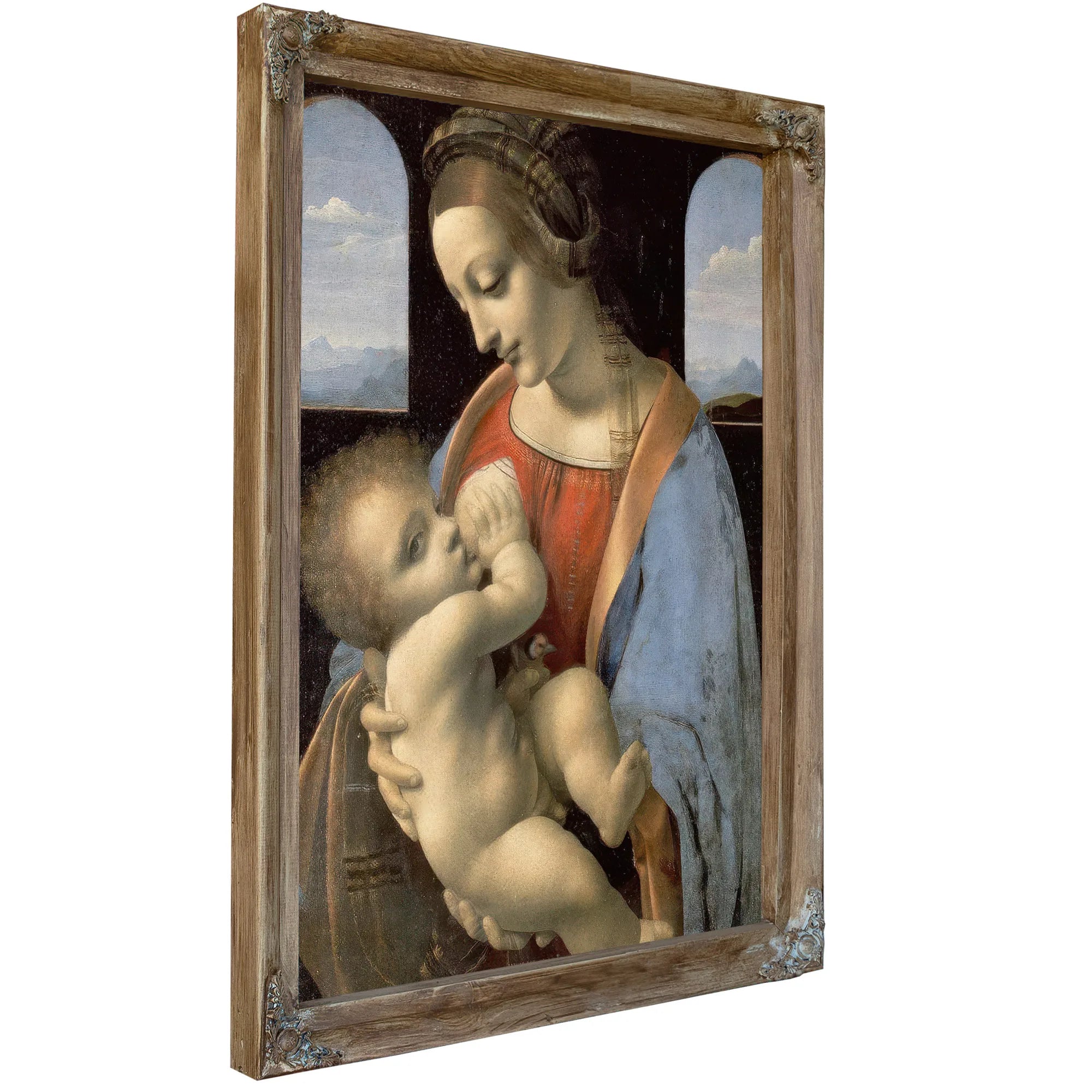 The Madonna Litta By Leonardo Da Vinci Fine Art Print