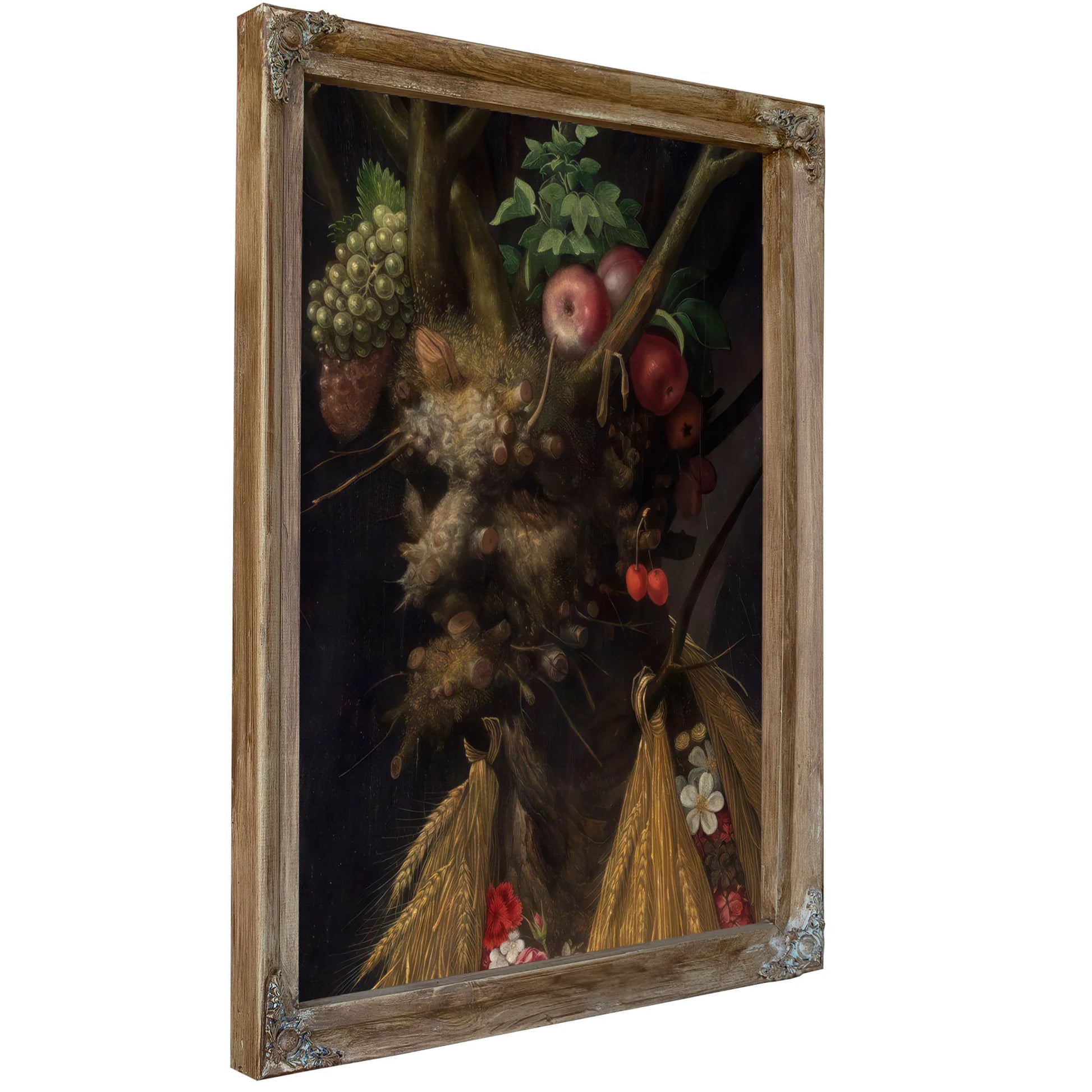 Four Seasons In One Head 1590 By Giuseppe Arcimboldo Fine Art Print