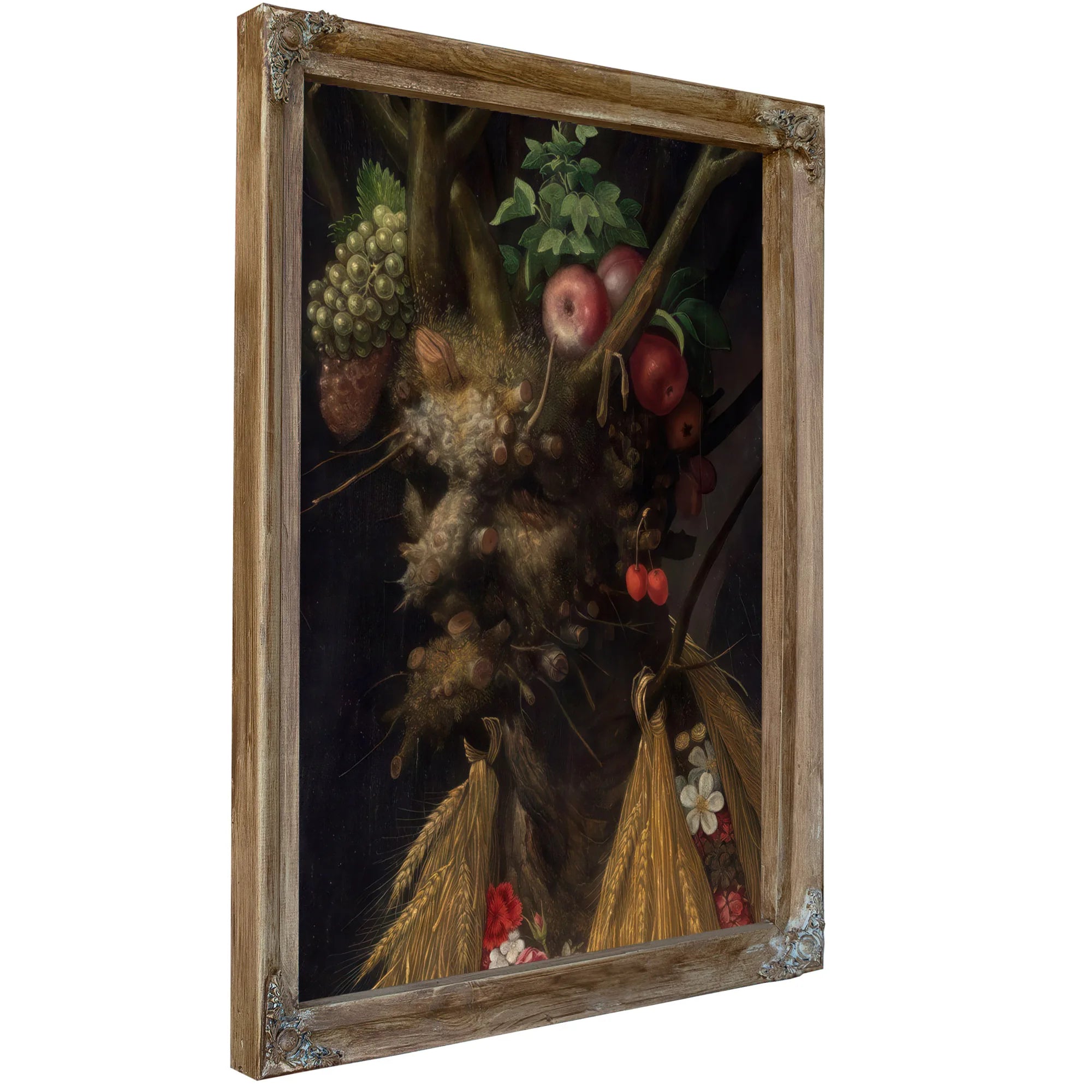 Four Seasons In One Head 1590 By Giuseppe Arcimboldo Fine Art Print