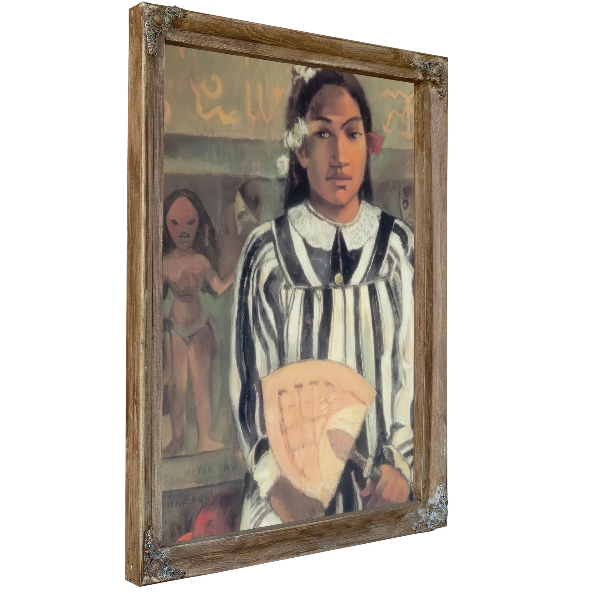 Merabi Metua No Tehama ( Teha Amana Has Many Parents) By Paul Gauguin Fine Art Print