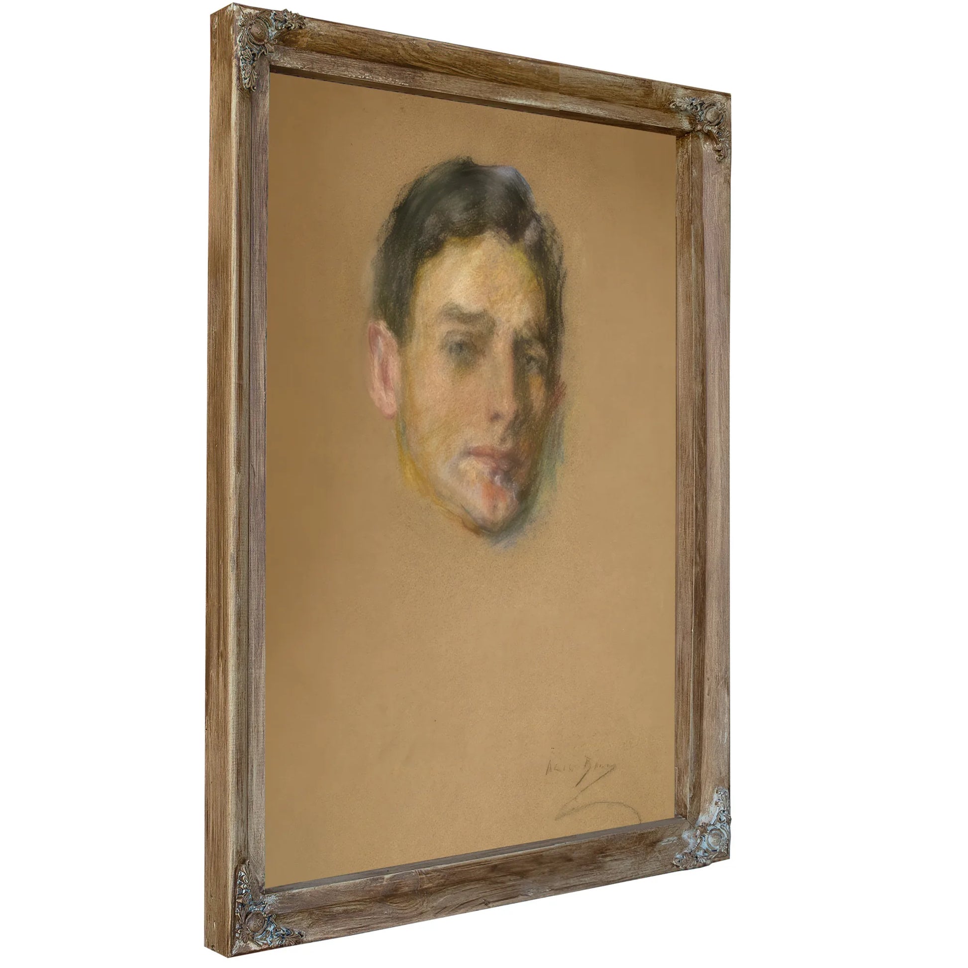 Head Study By Alice Pike Barney Fine Art Print