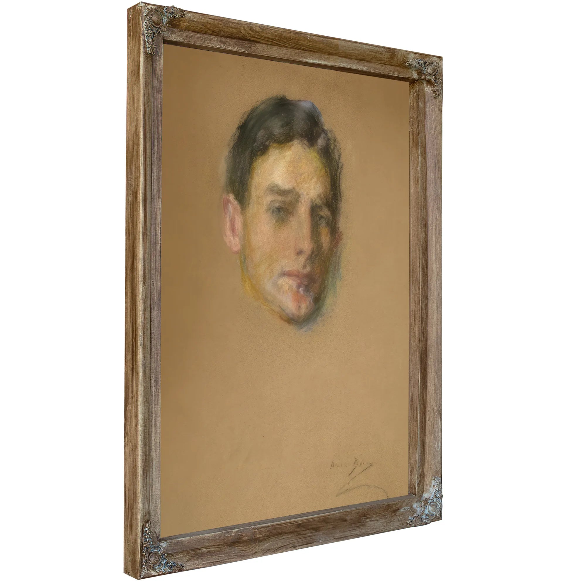 Head Study By Alice Pike Barney Fine Art Print