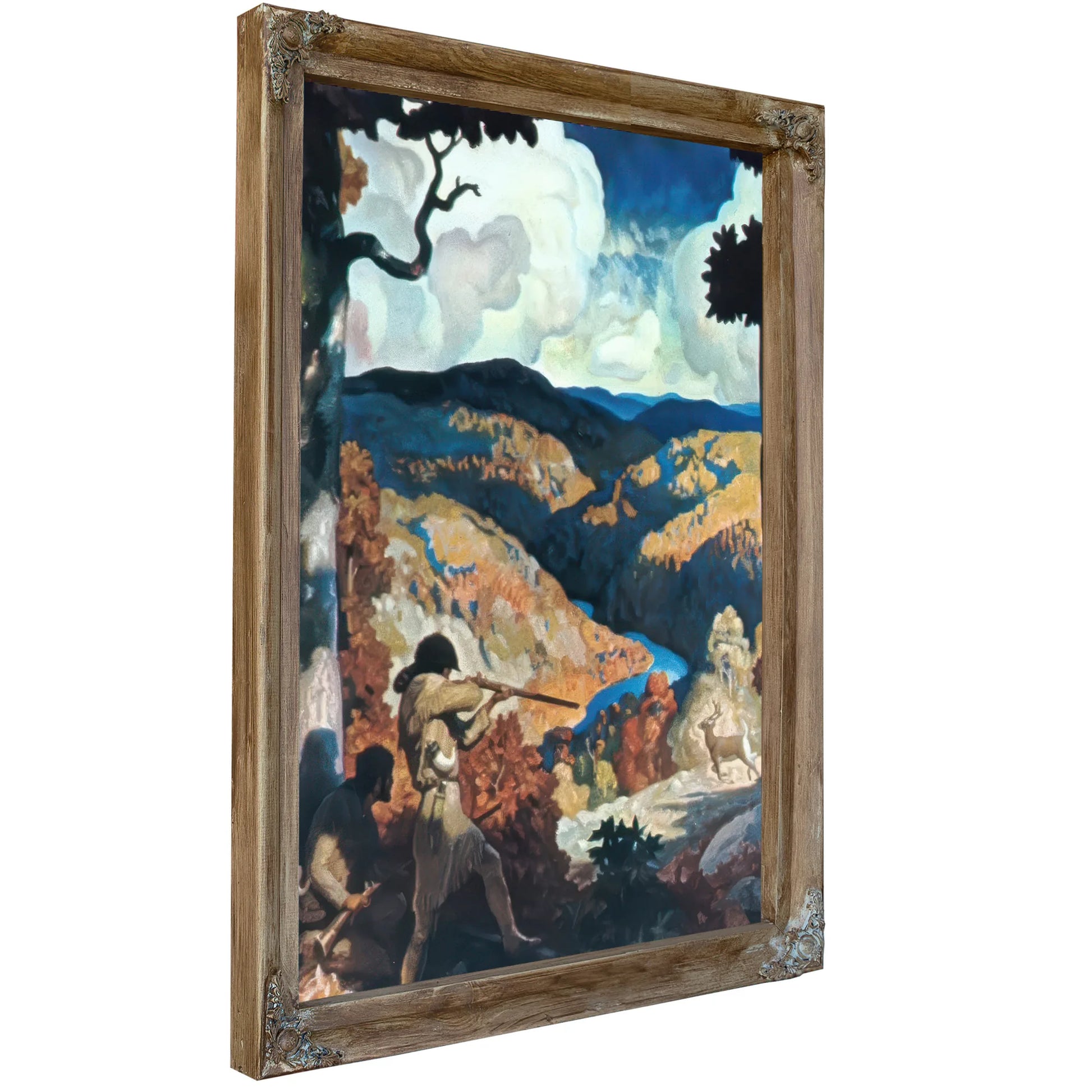 In Old Kentucky By NC Wyeth Fine Art Print