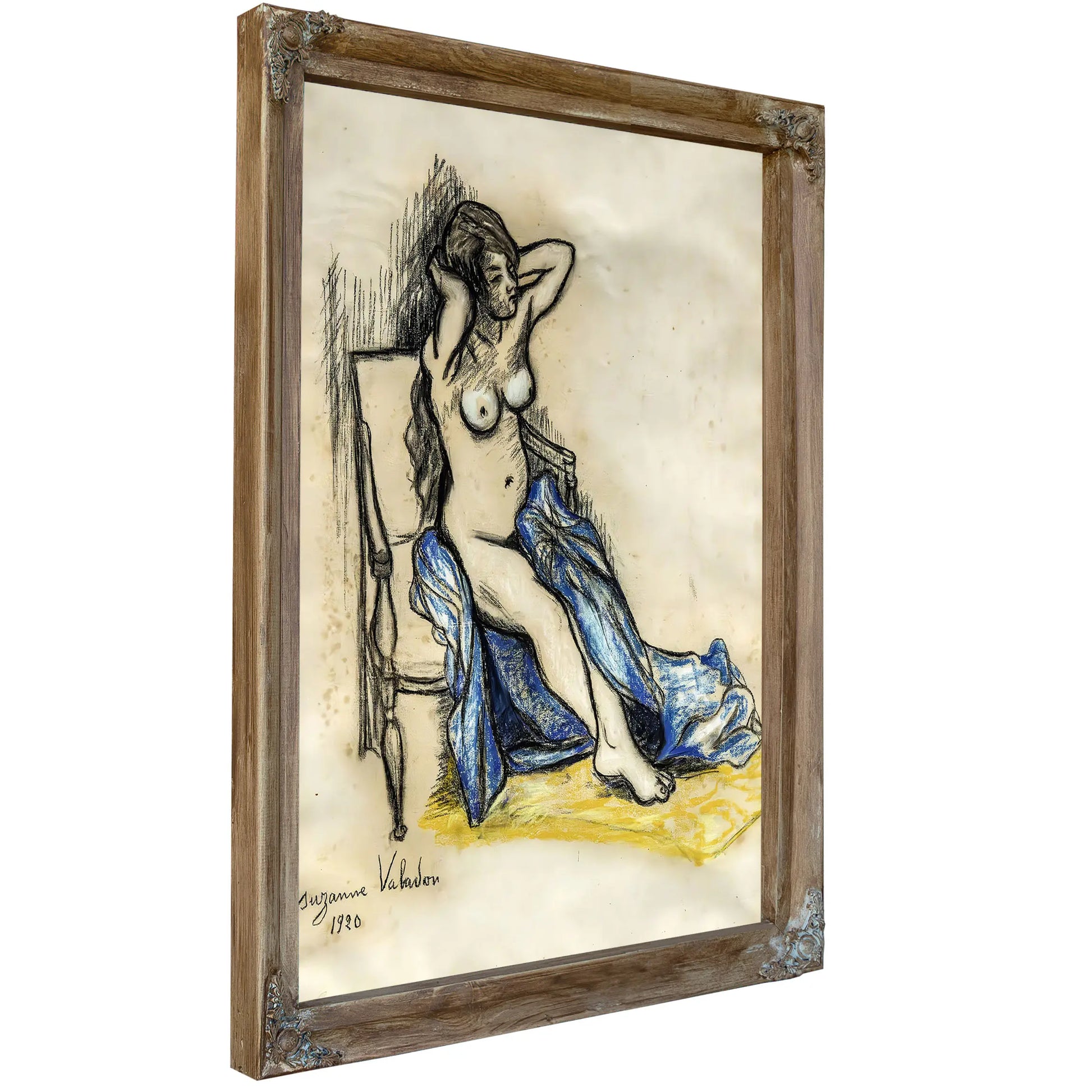 Sitting Naked by Suzanne Valadon