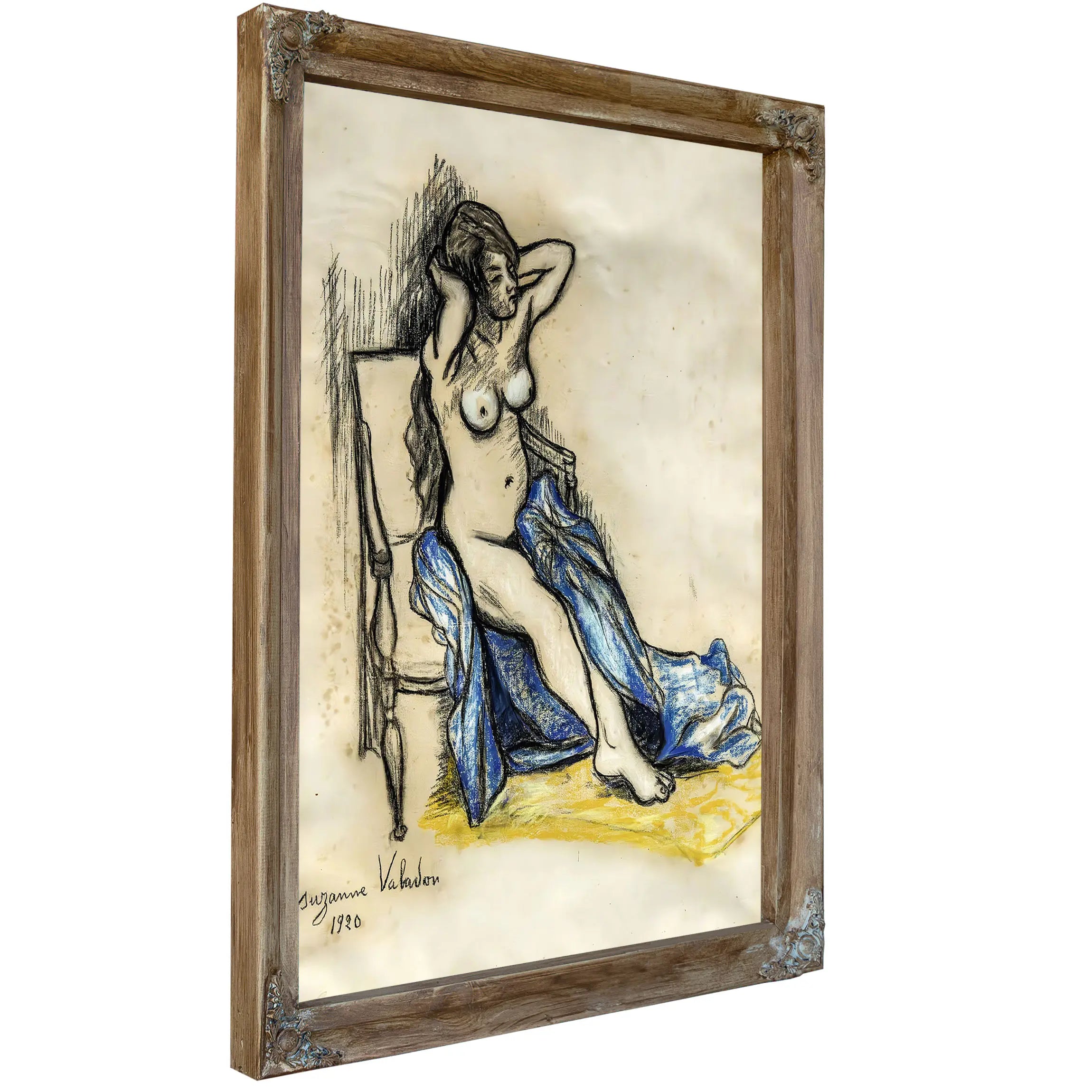 Sitting Naked by Suzanne Valadon