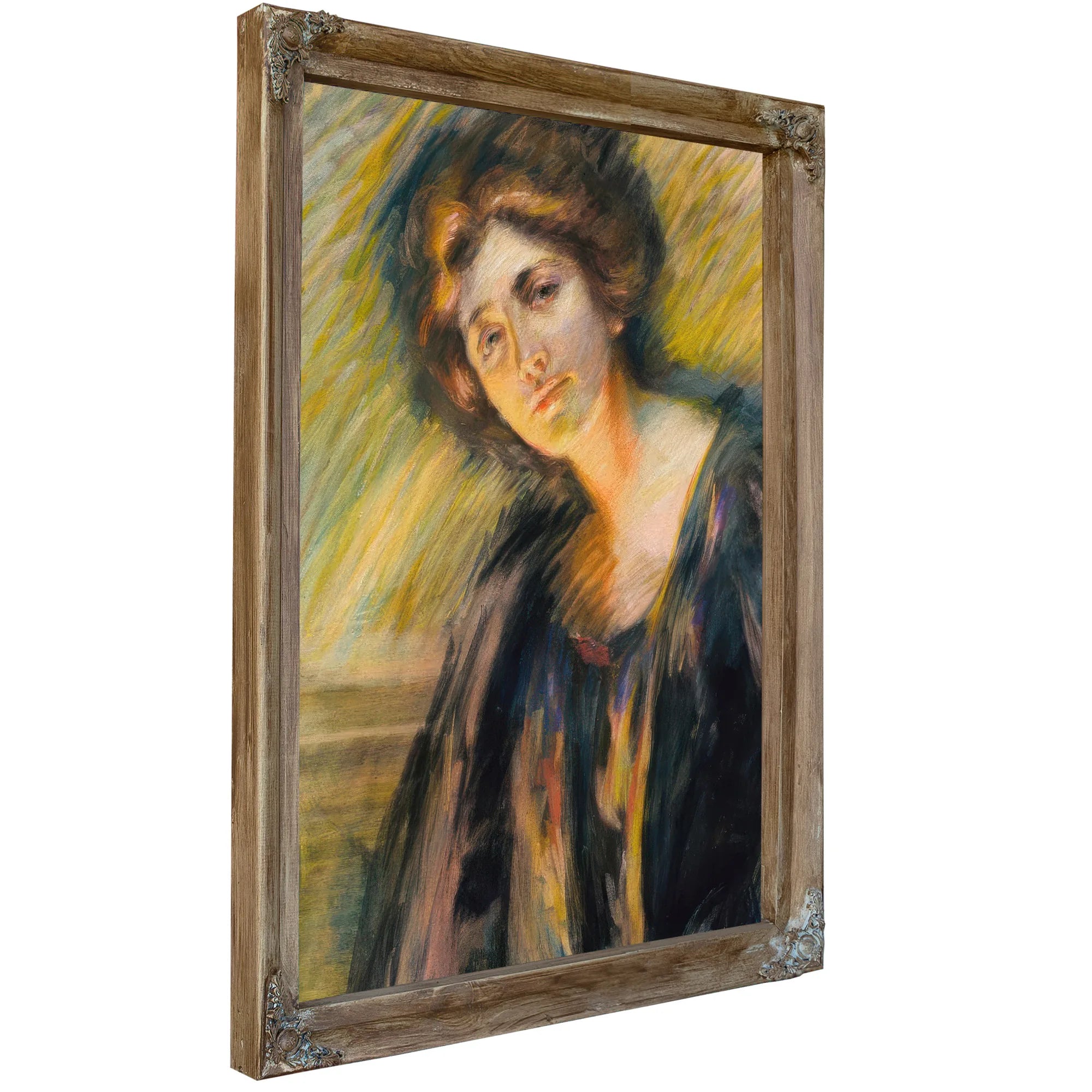 Firelight By Alice Pike Barney Fine Art Print