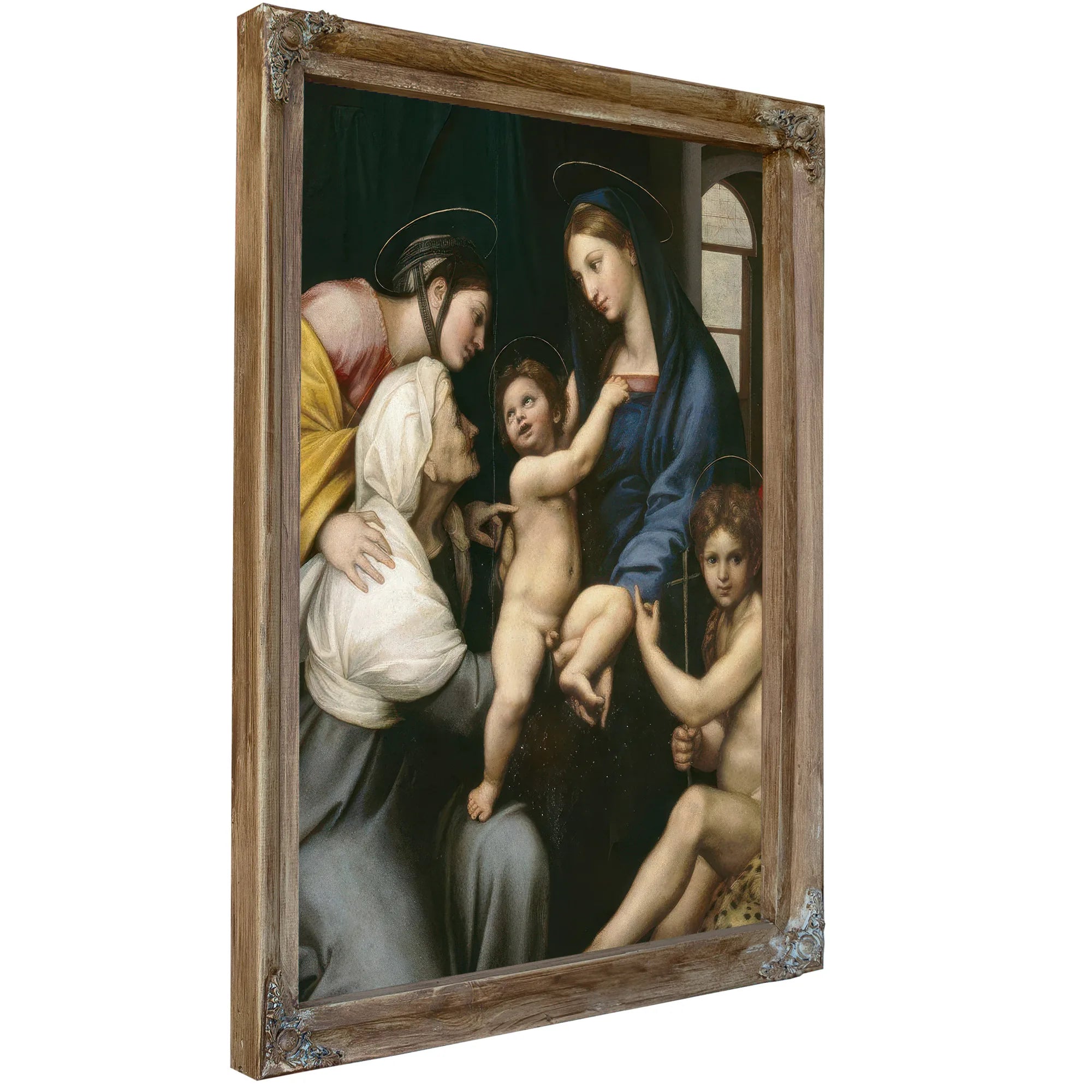 Madonna Of The Cloth By Raphael Fine Art Print