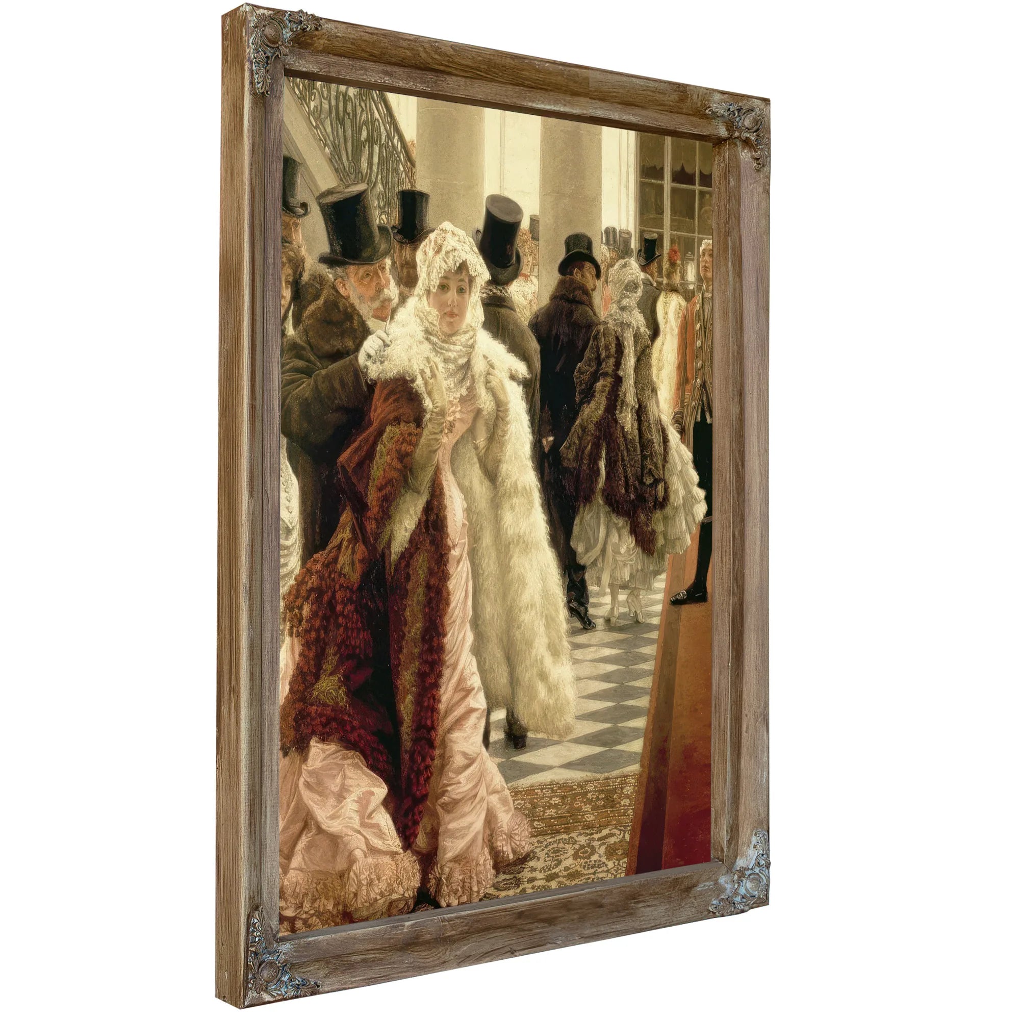 The Woman Of Fashion (La Mondaine) By James Tissot Fine Art Print
