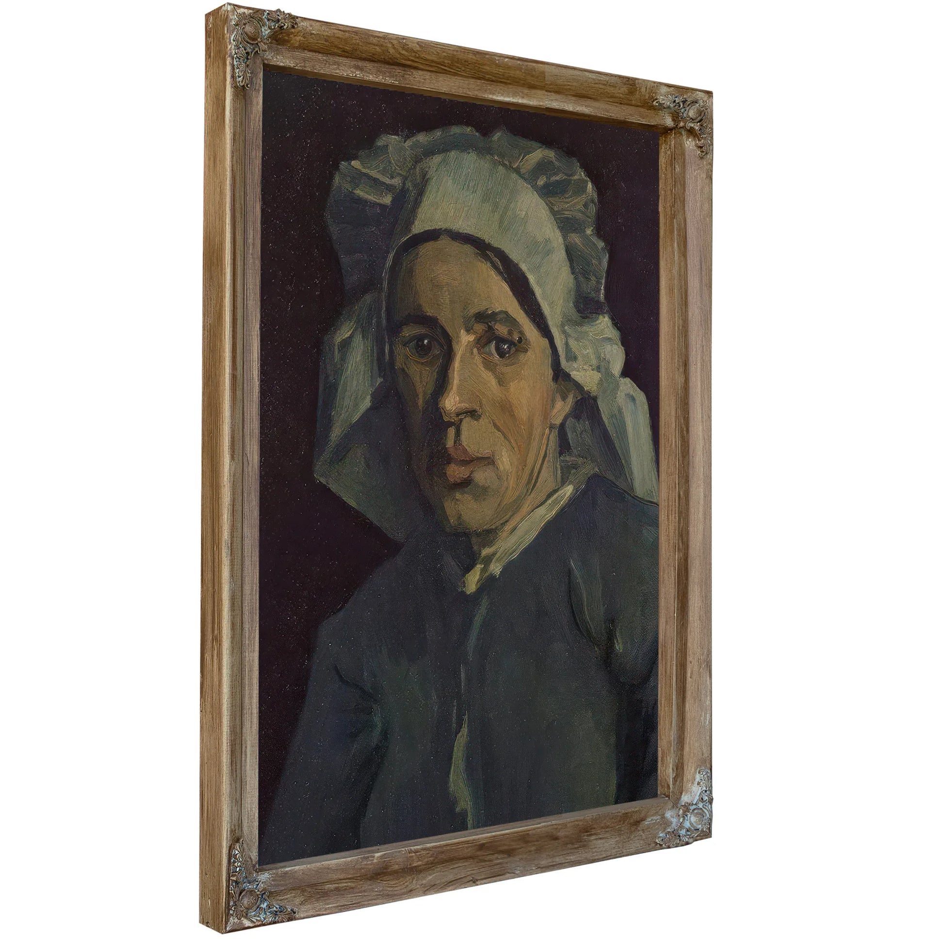 Head Of A Woman By Vincent Van Gogh Fine Art Print