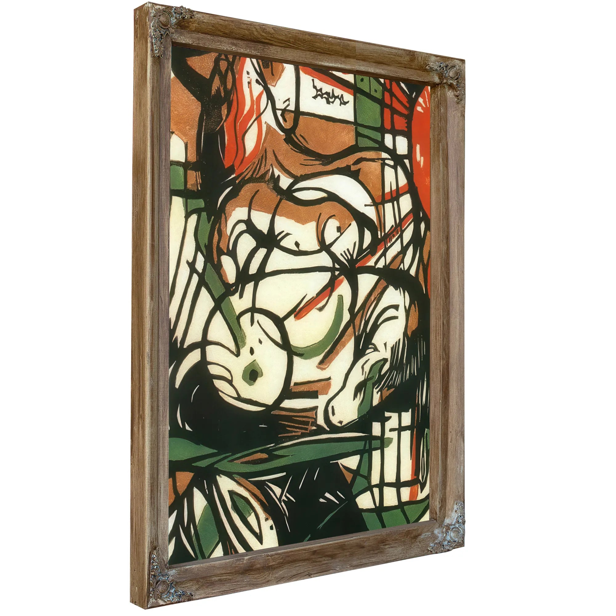 Birth Of The Horses By Franz Marc Fine Art Print