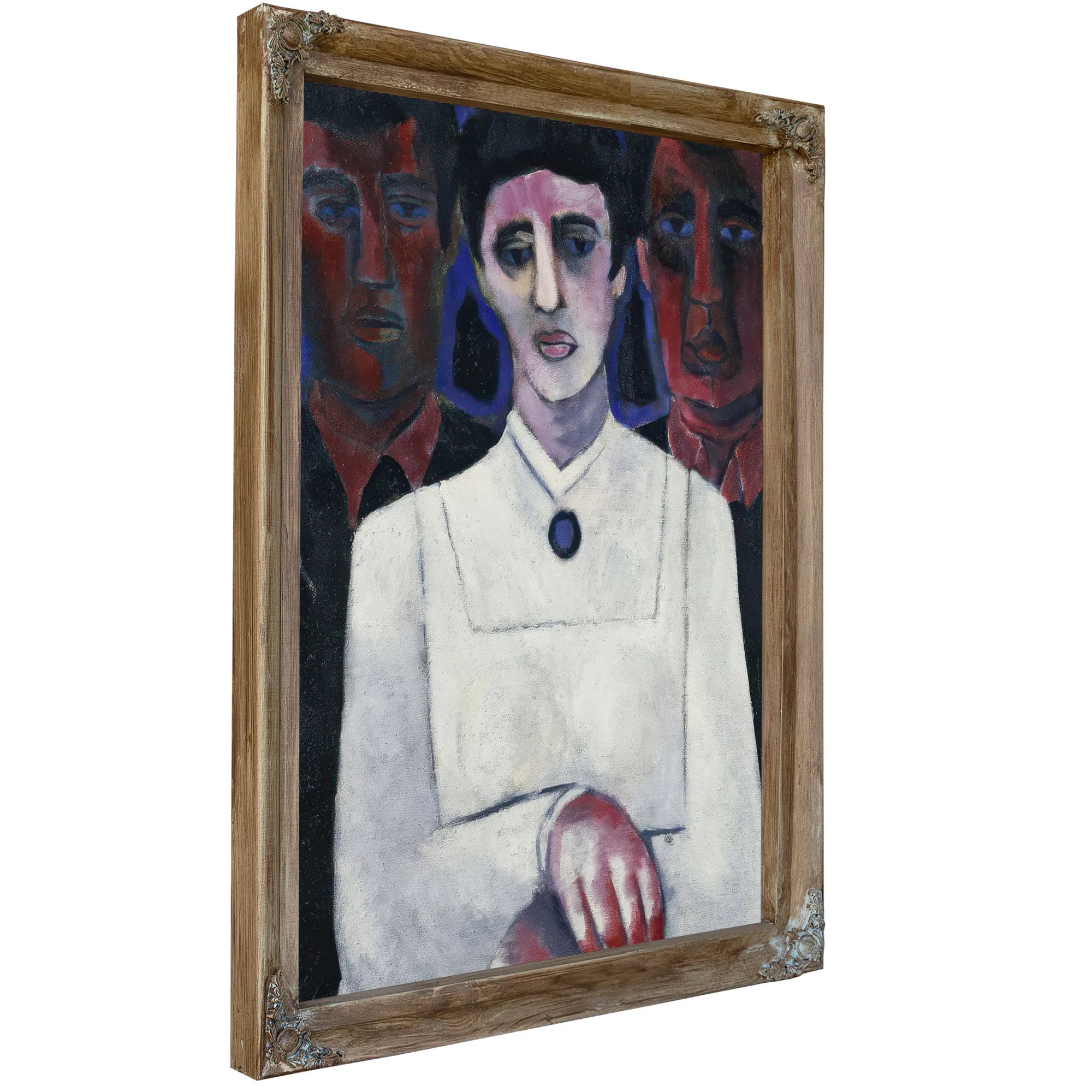 The Fisherman's Sister By Marsden Hartley Fine Art Print
