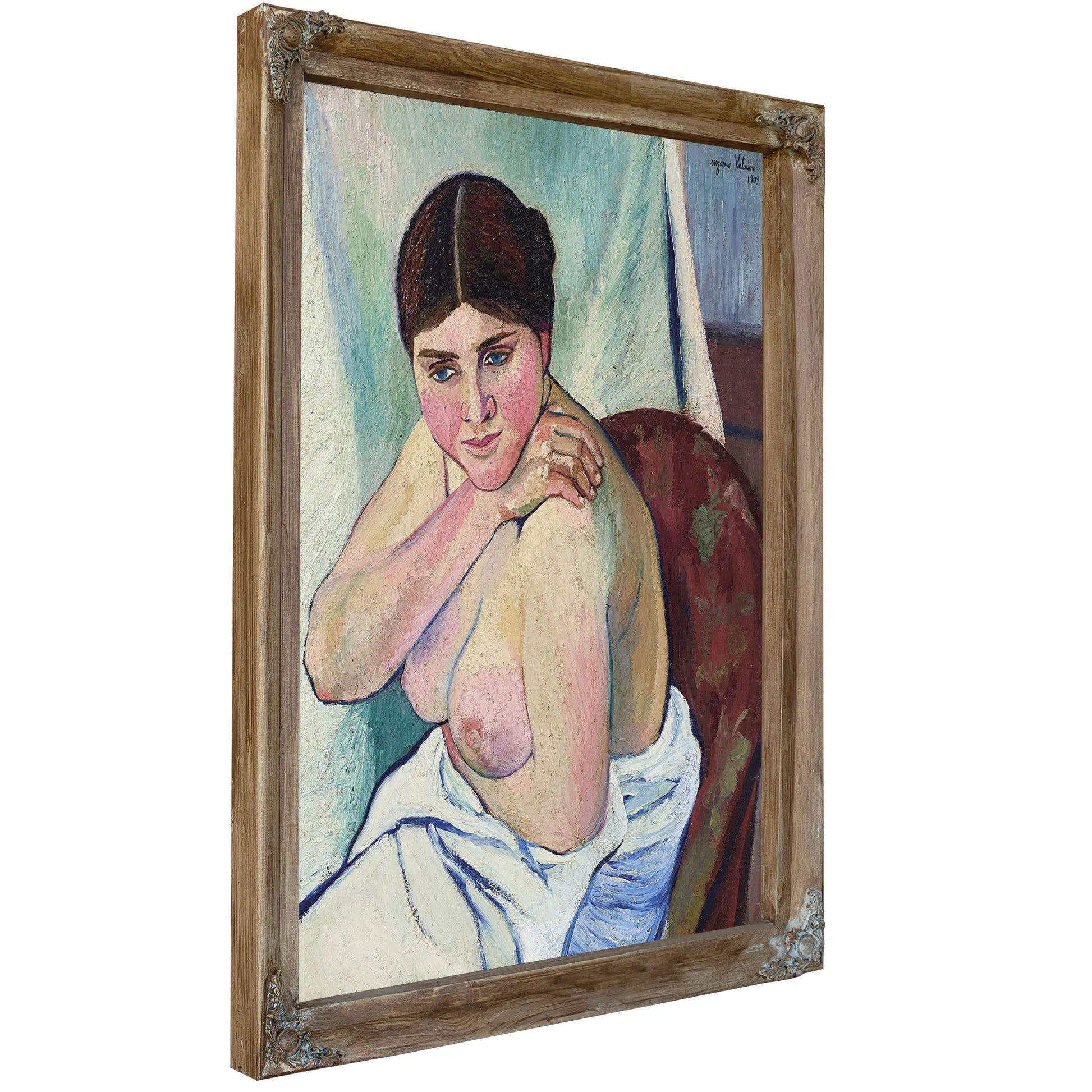Juliette Assise Au Fauteuil by Suzanne Valadon