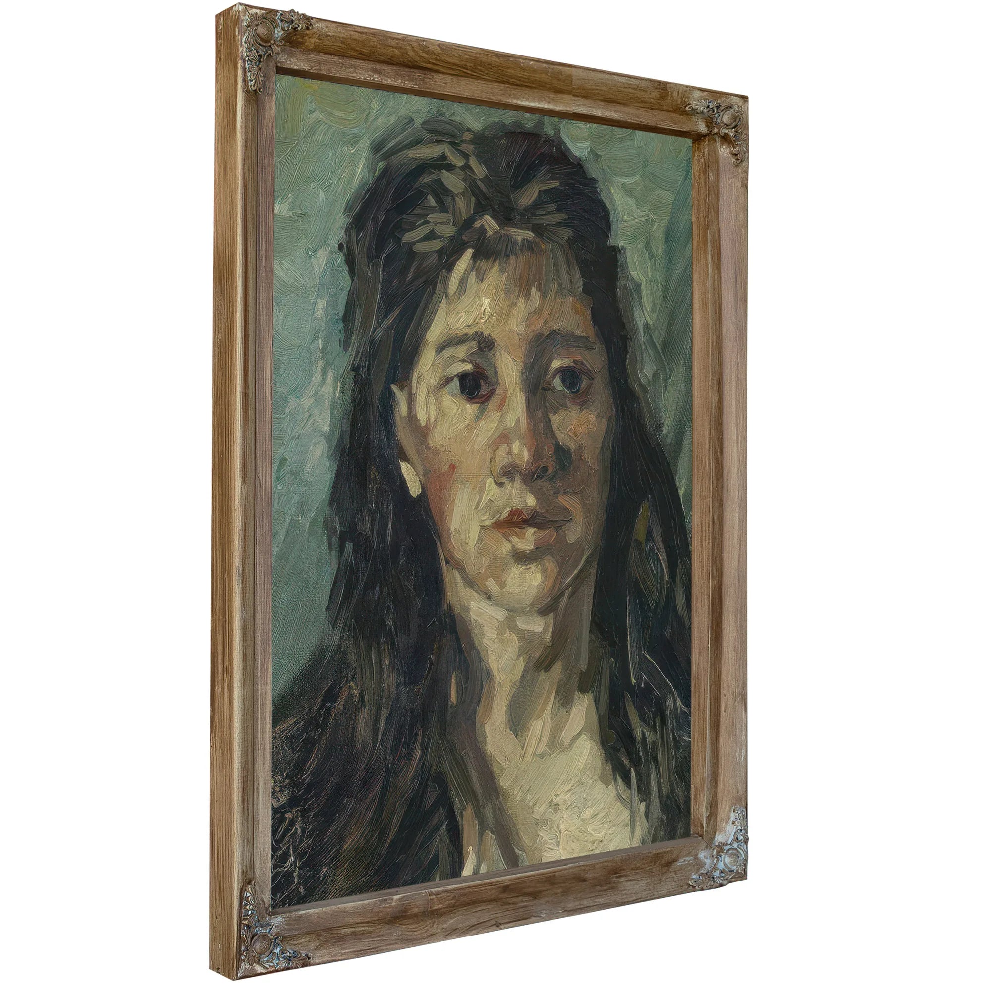 Head Of A Prostitute By Vincent Van Gogh Fine Art Print