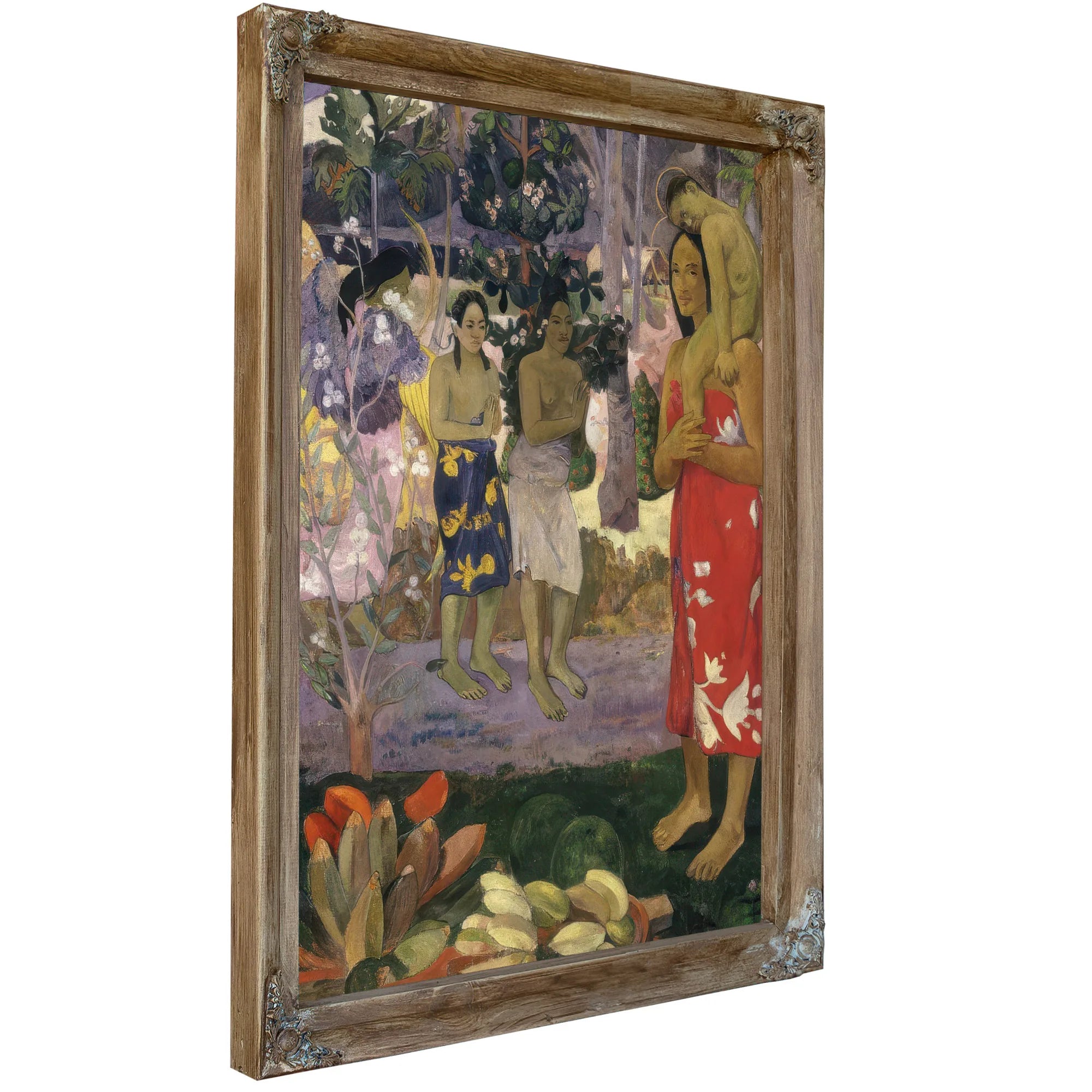 Ia Orana Maria (Hail Mary) By Eugene Henri Paul Gauguin Fine Art Print