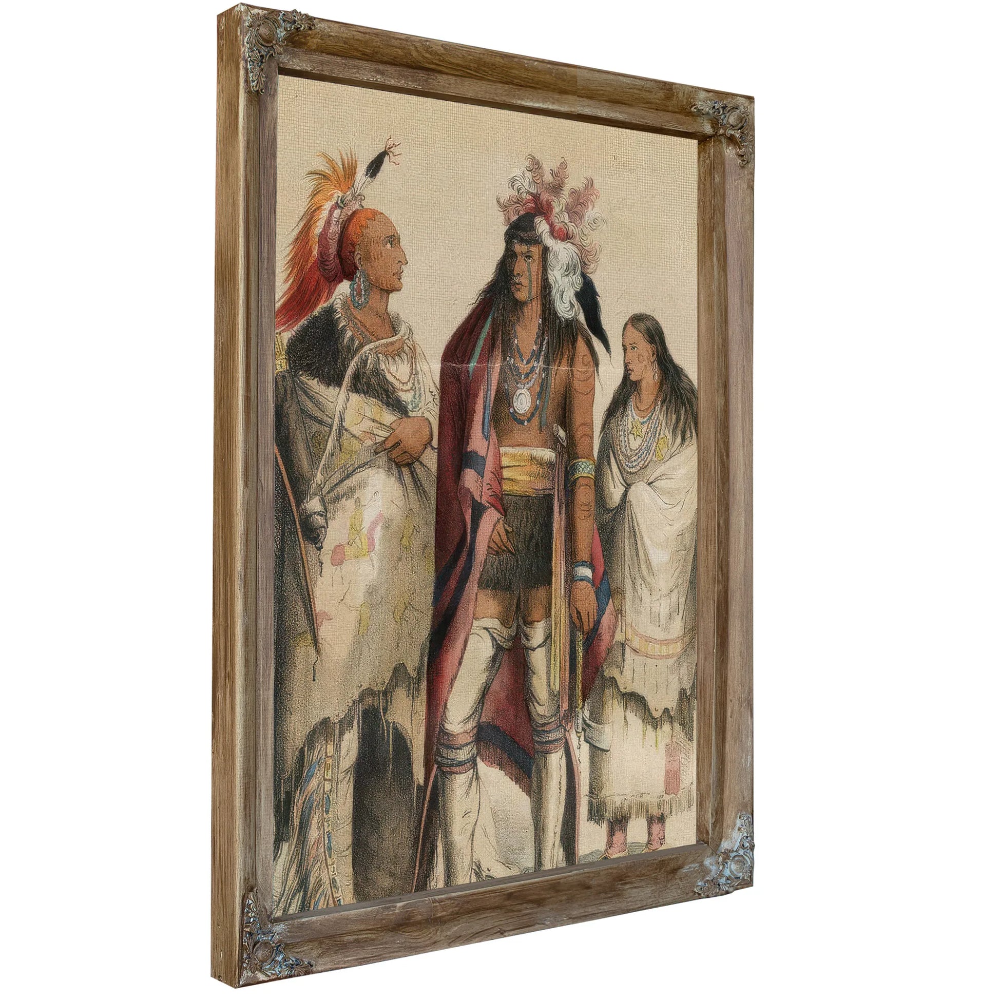 Nord Amerikas Indianer. Stockholm P.G. Berg, 1848 By George Catlin Fine Art Print