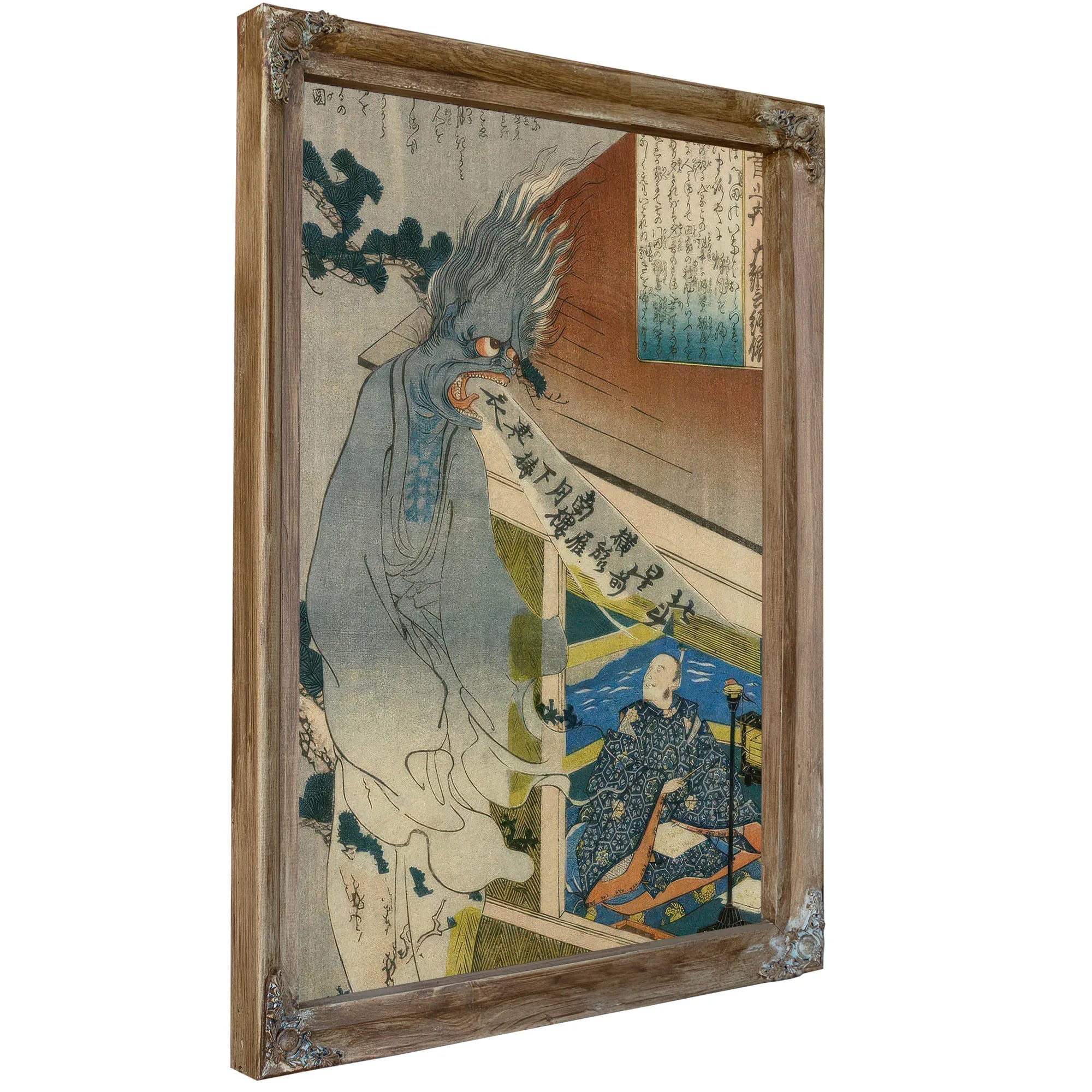 The Poet Dainagon Sees An Apparition 1860 By Utagawa Kuniyoshi Fine Art Print