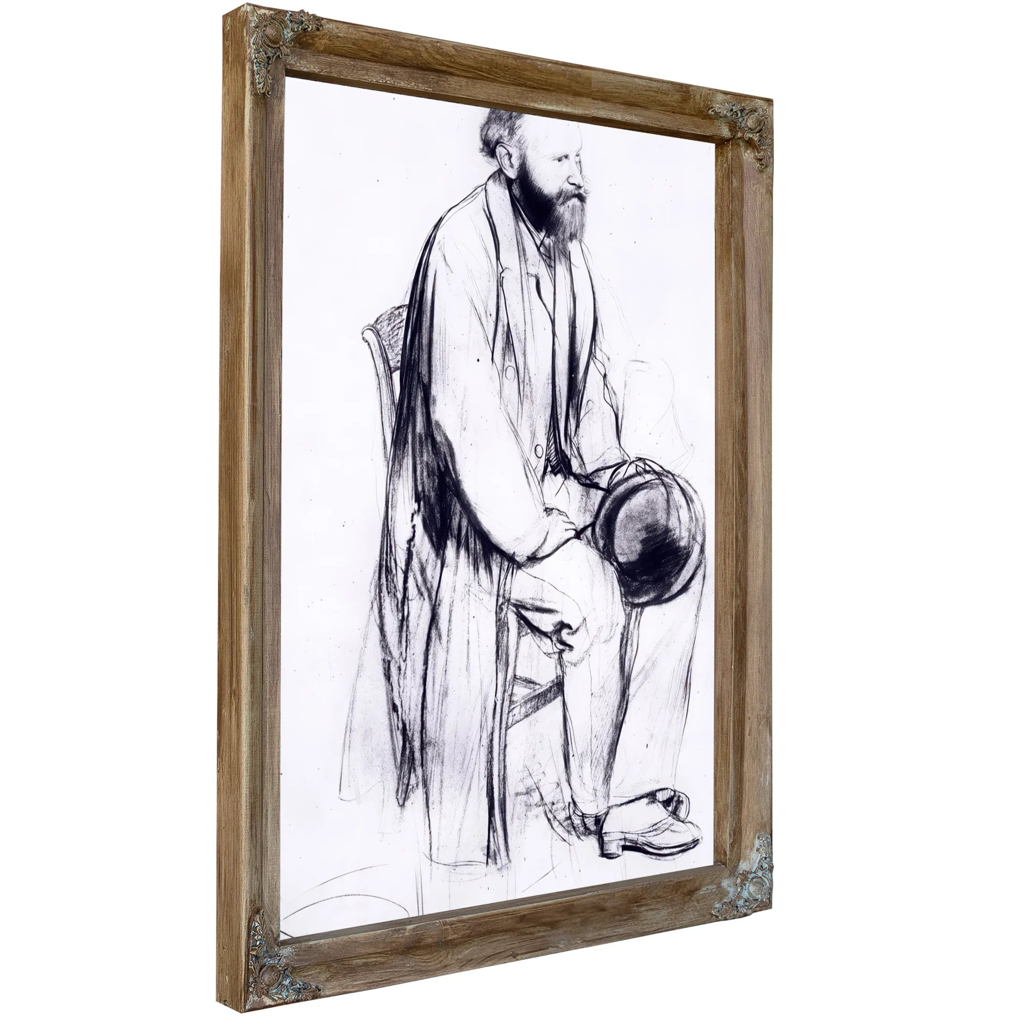 Study For A Portrait Of Manet By Edgar Degas Fine Art Print