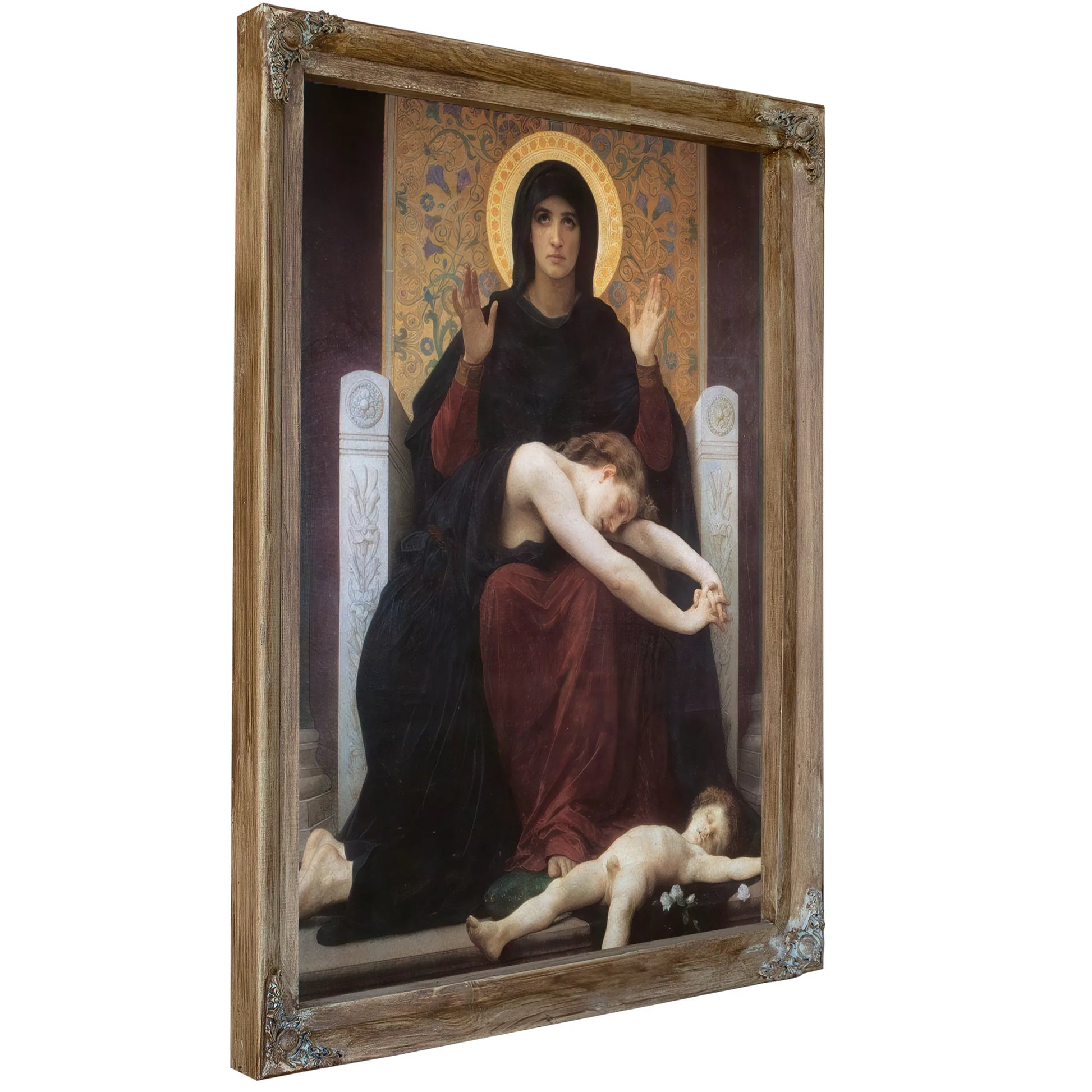 Virgin Comforter 1875 By William Adolphe Bouguereau Fine Art Print