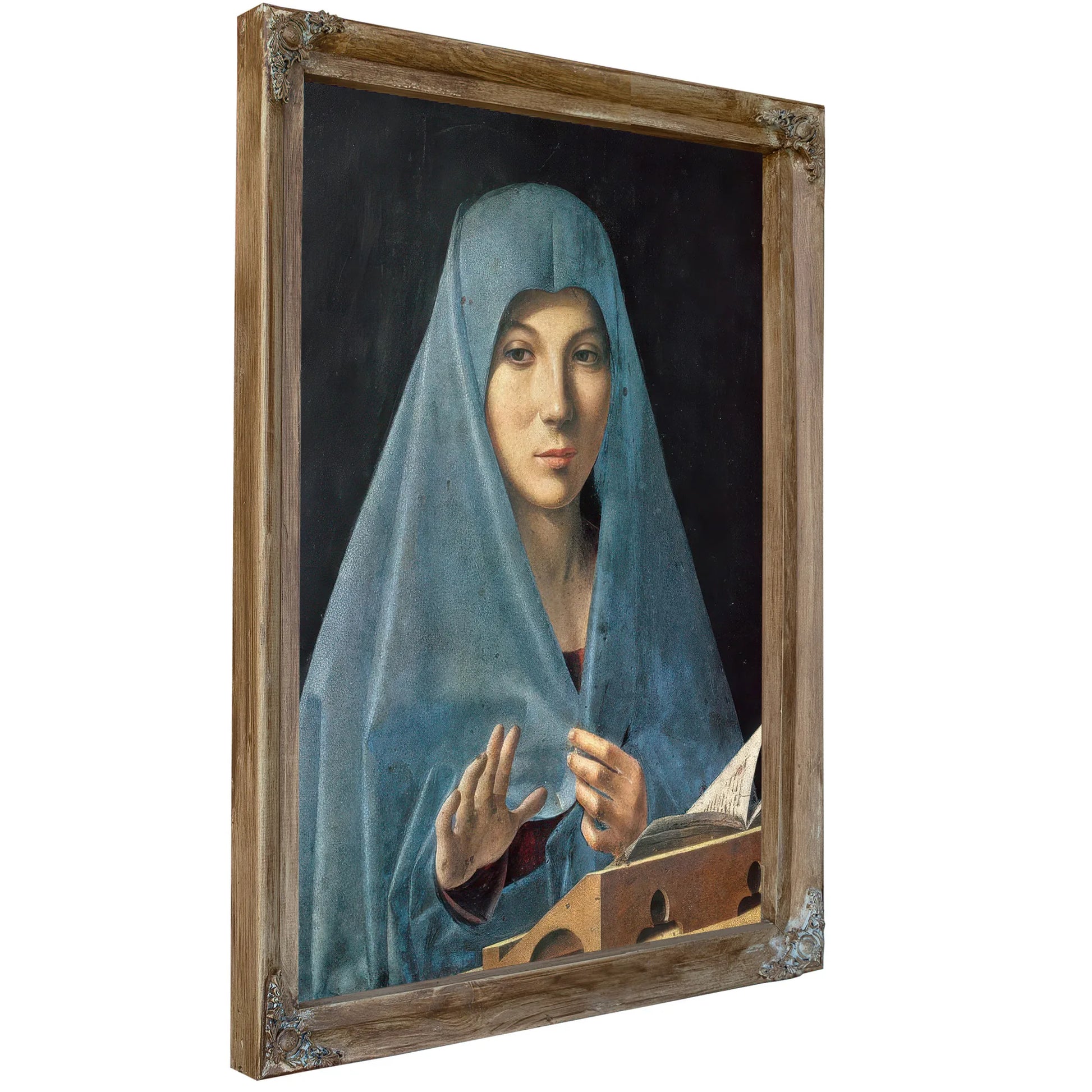 Annunciation By Antonello Da Messina Fine Art Print
