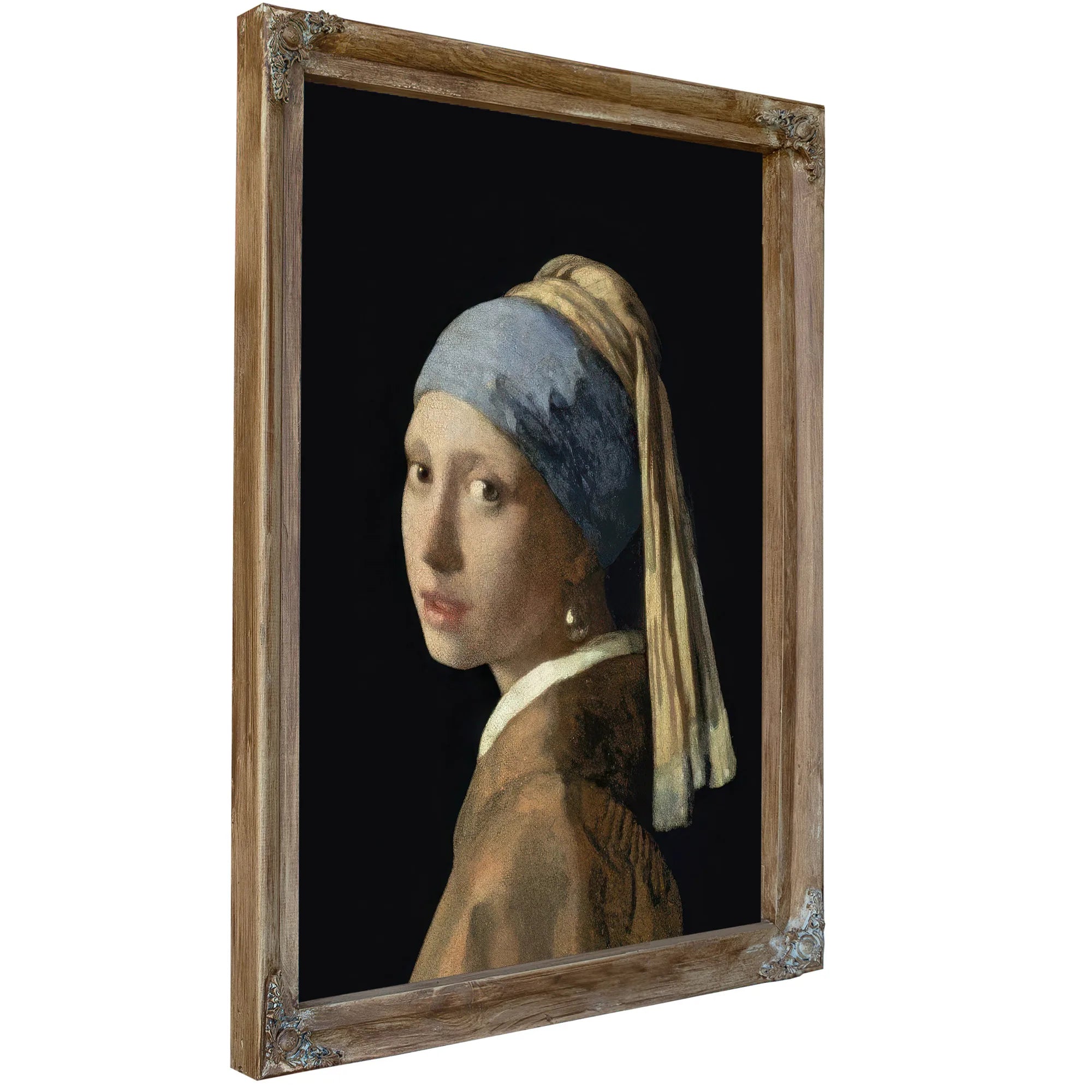 Girl With A Pearl Earring By Johannes Vermeer Fine Art Print