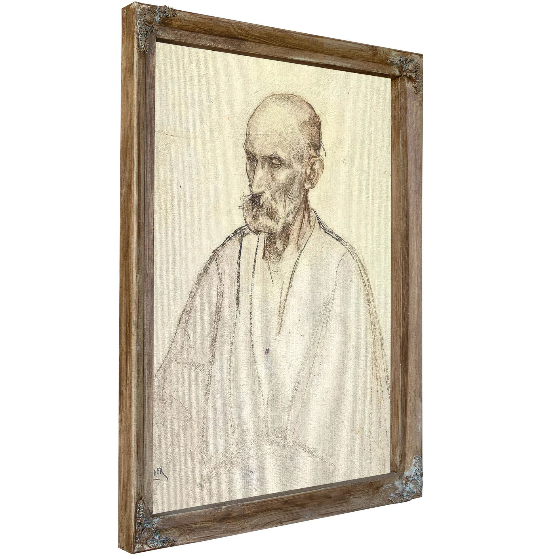 Study For The Disciple Peter By Henry Ossawa Tanner Fine Art Print