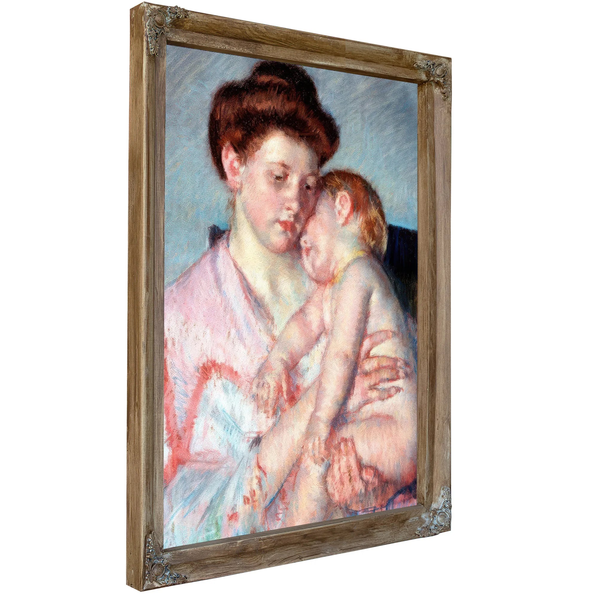 Sleepy Baby By Mary Cassatt Fine Art Print