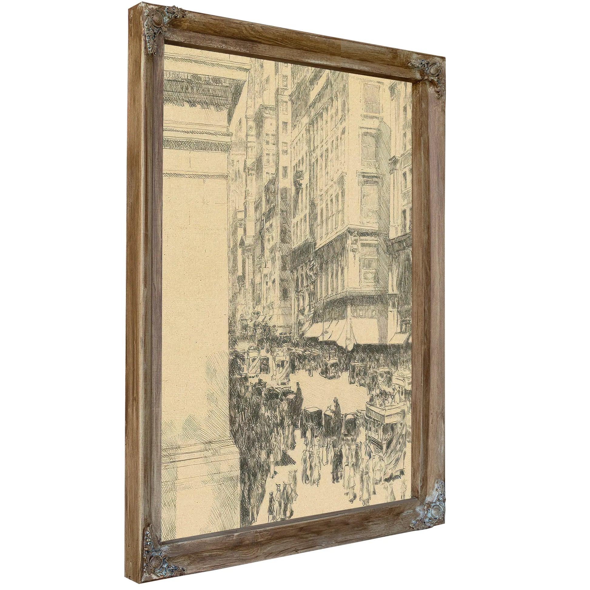 Fifth Avenue, Noon (Clayton & Cortissoz 77) By Childe Hassam Fine Art Print