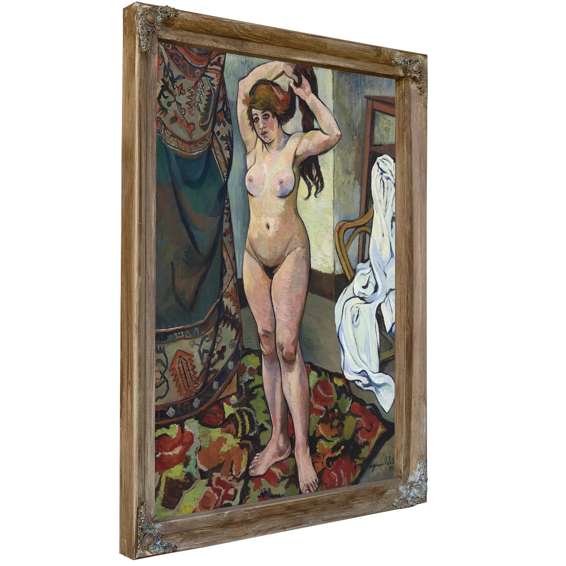 Gilberte Nue Se Coiffant by Suzanne Valadon