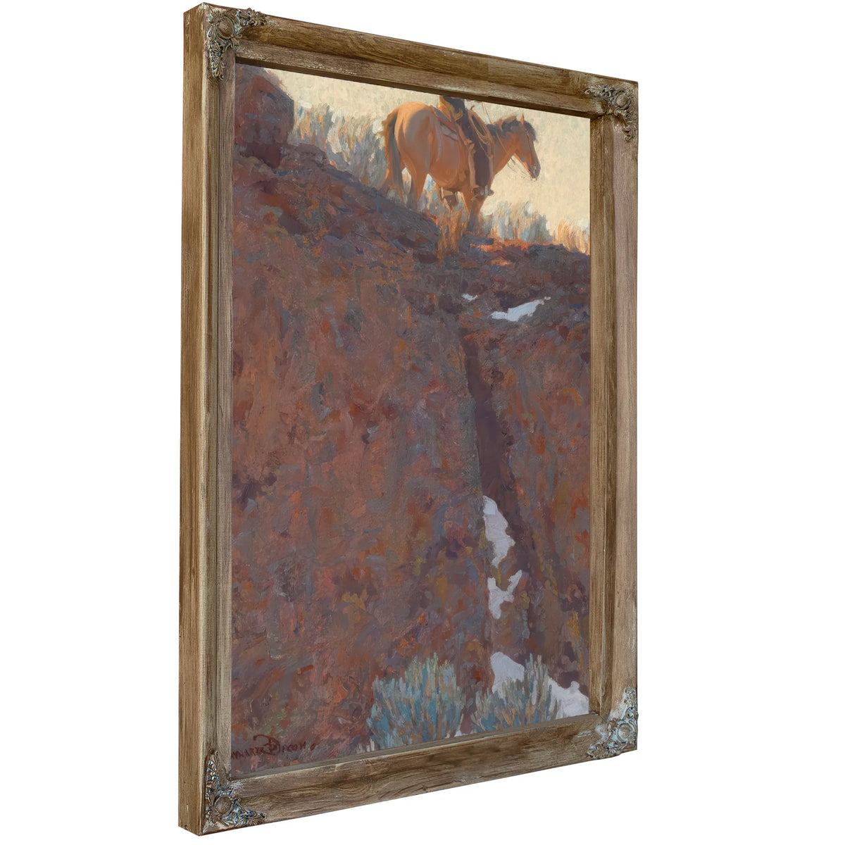 The Lone Trail By Maynard Dixon Fine Art Print