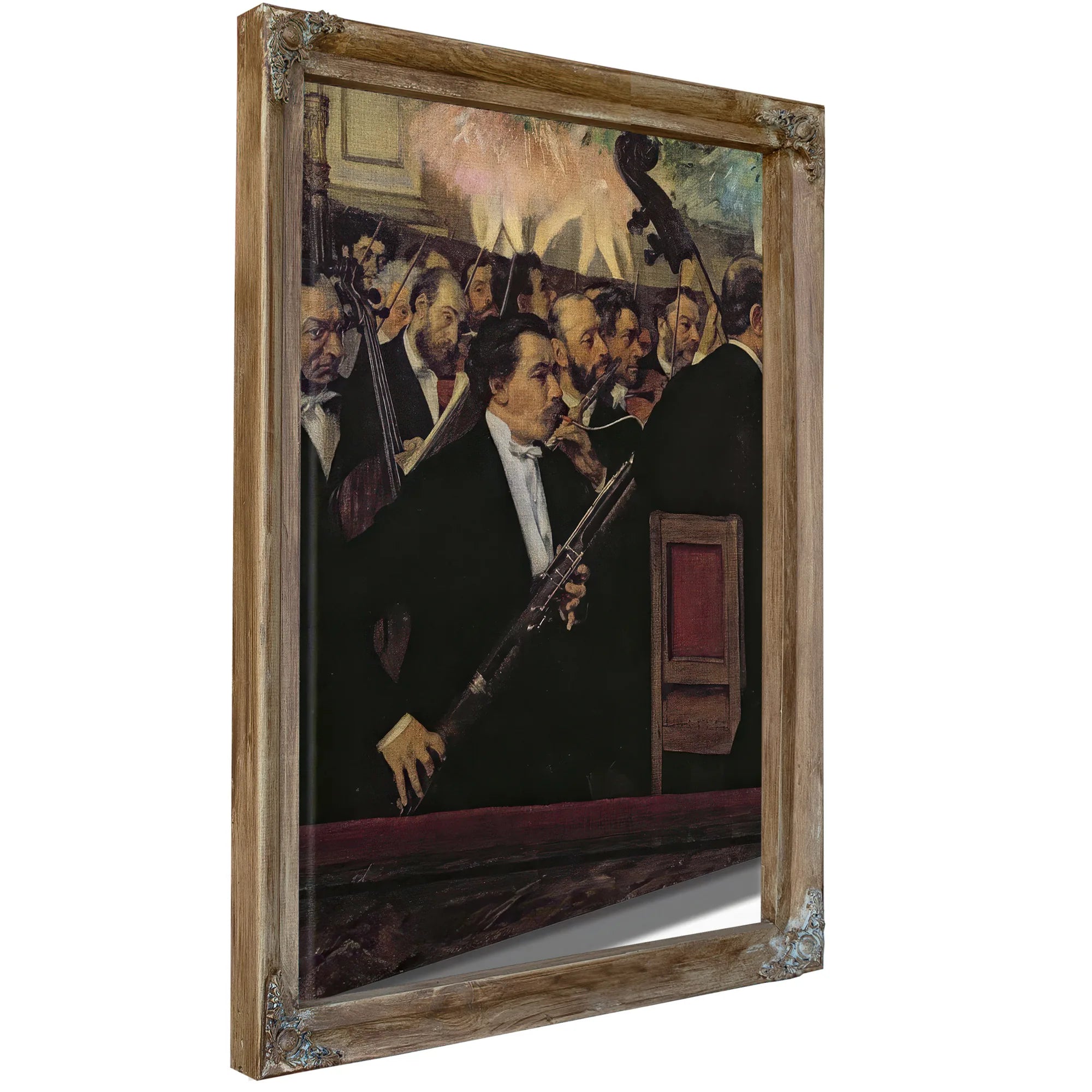 The Opera Orchestra By Edgar Degas Fine Art Print