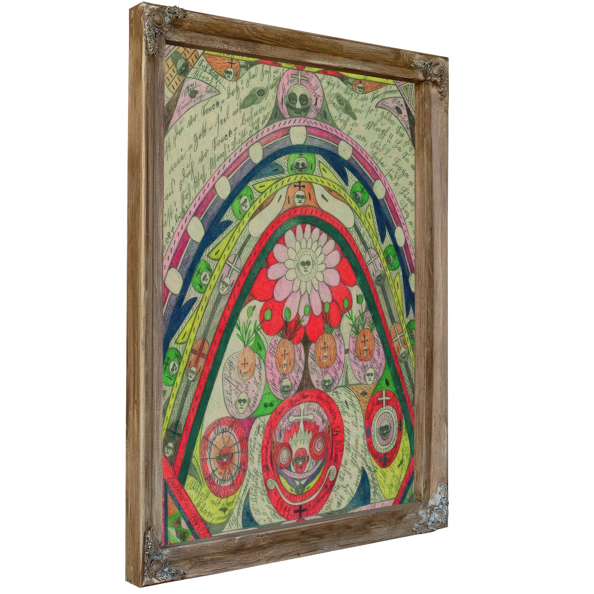 Australia Is Without Doubt The Habitat Of The Giant Strawberry 1911 By Adolf Wolfli Fine Art Print