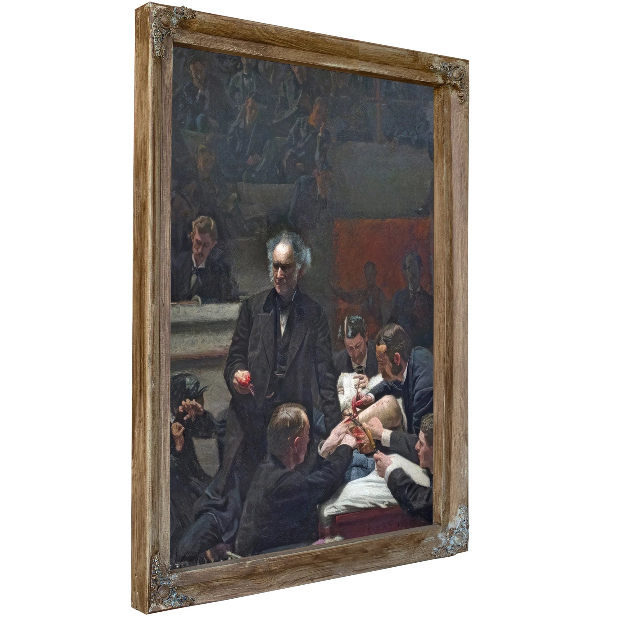 Portrait Of Dr Samuel D Gross The Gross Clinic by Thomas Eakins Fine Art Print