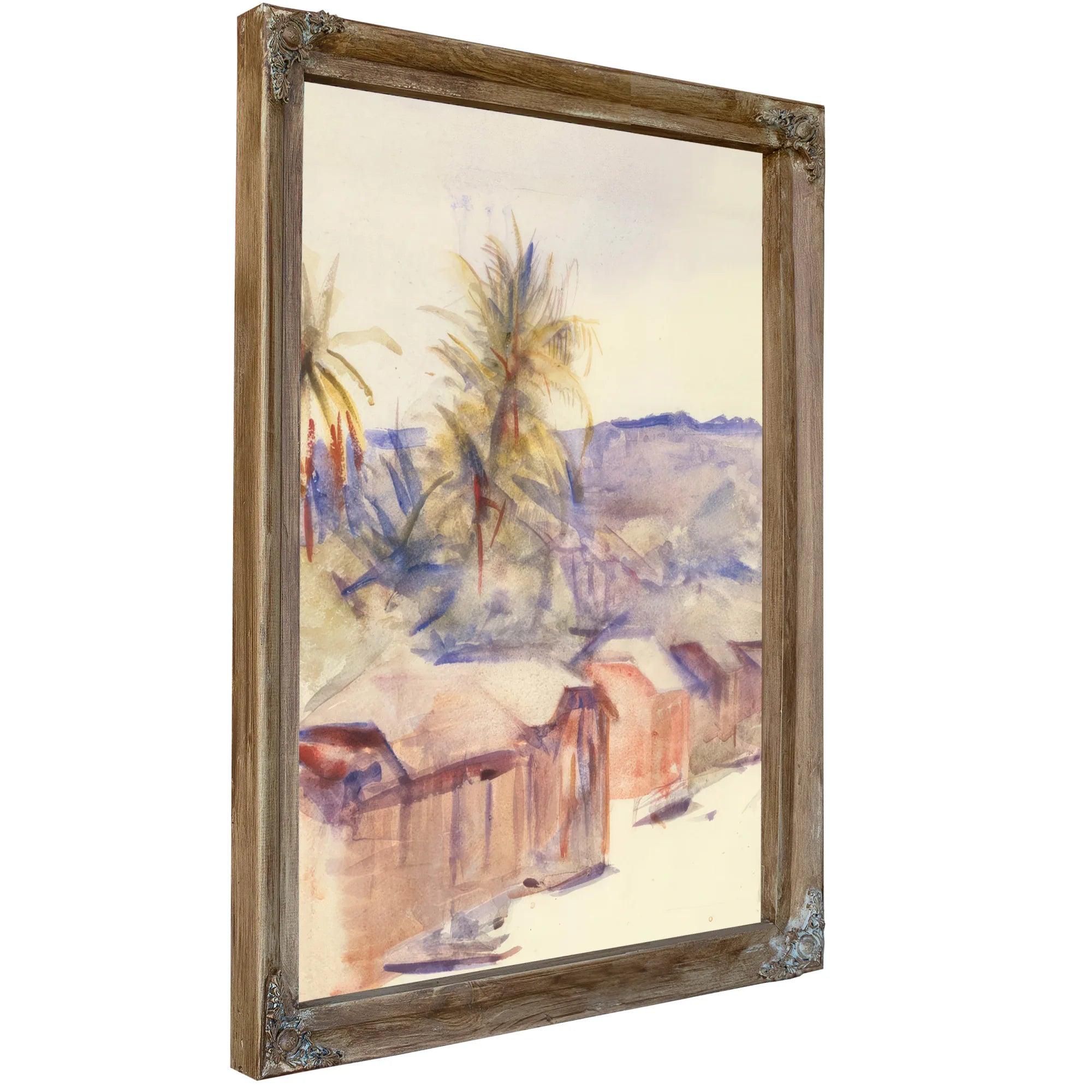 Village Street, Dominica By Abbott Handerson Thayer Fine Art Print