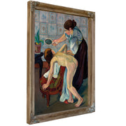 La Petite Fille Au Miroir 1909 by Suzanne Valadon