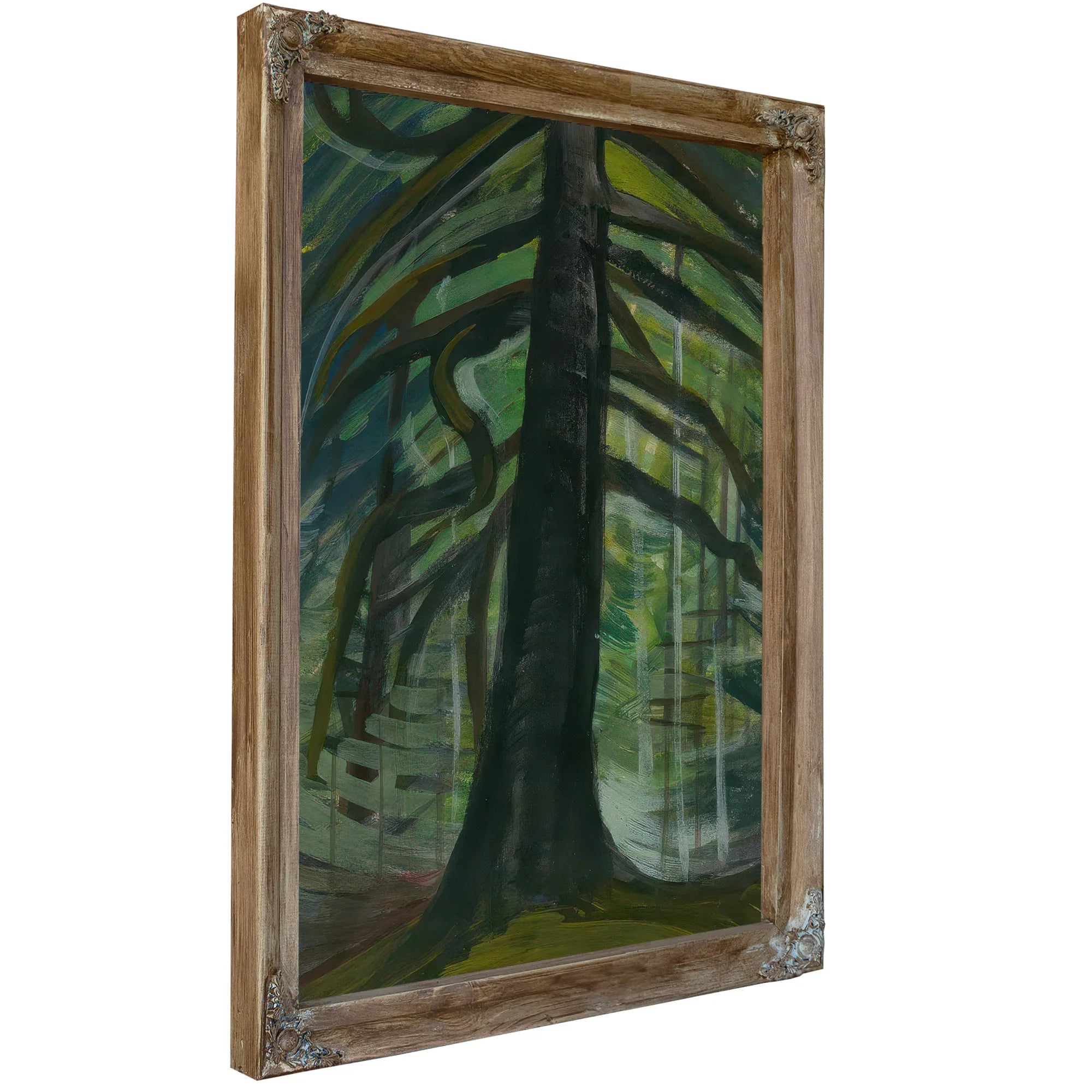 Dead Tree In The Forest By Emily Carr Fine Art Print