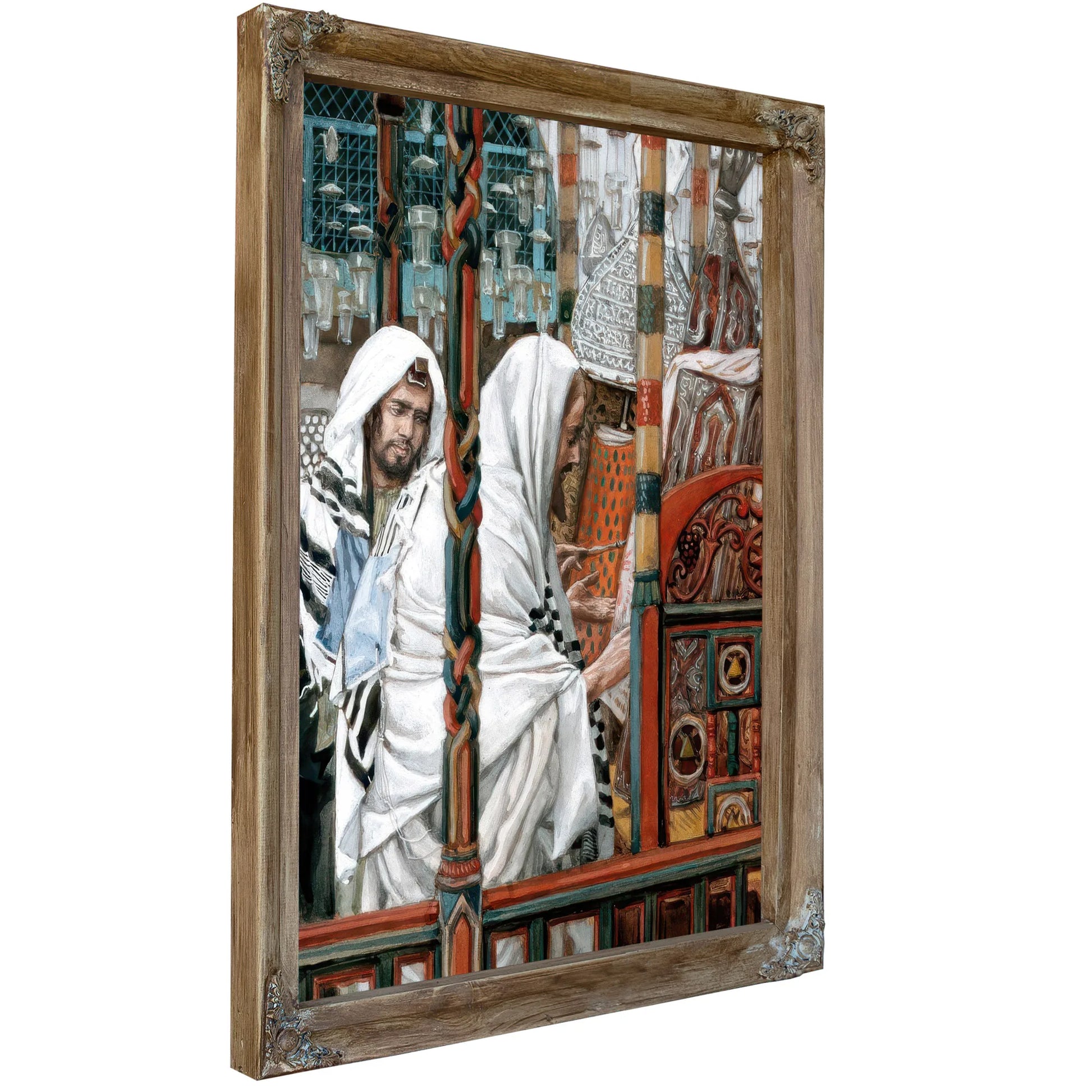 Jesus Teaching In The Synagogue By James Tissot Fine Art Print