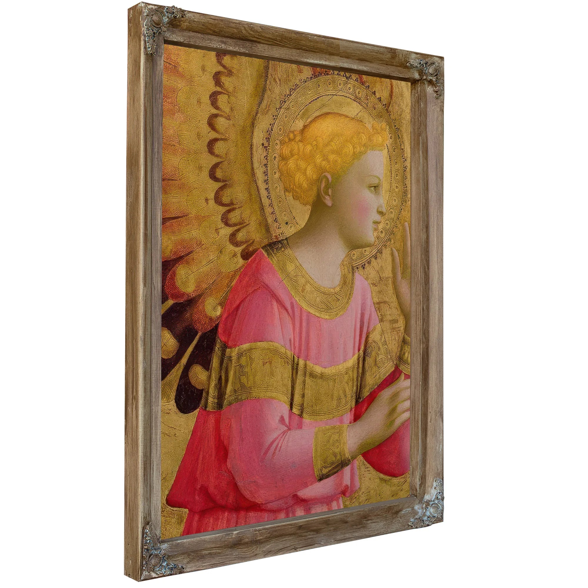 Annunciatory Angel By Fra Angelico Fine Art Print