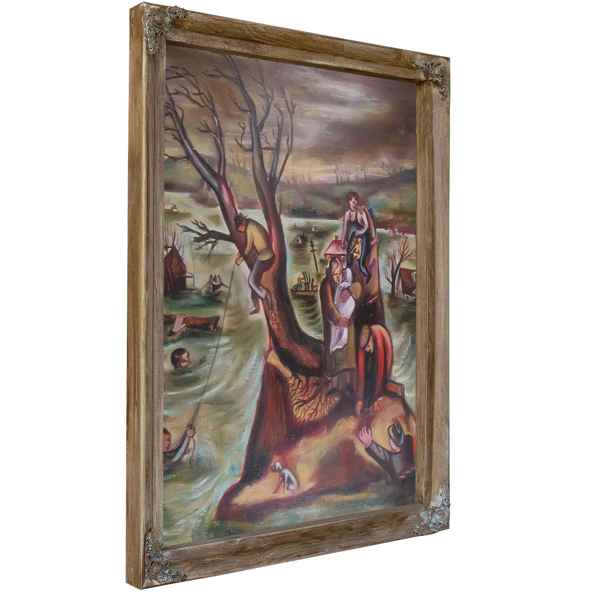 The Flood By Leon Bibel Fine Art Print