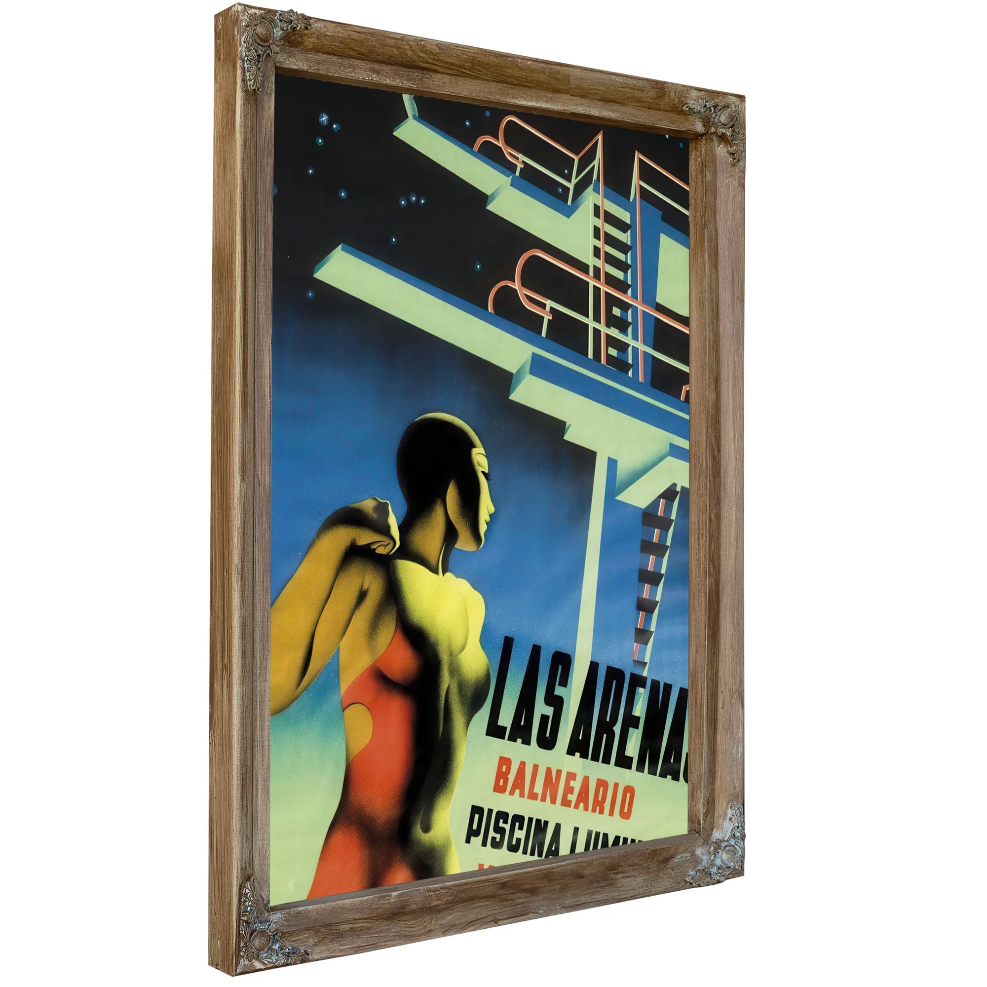 Las Arenas By Jose Renau Fine Art Print