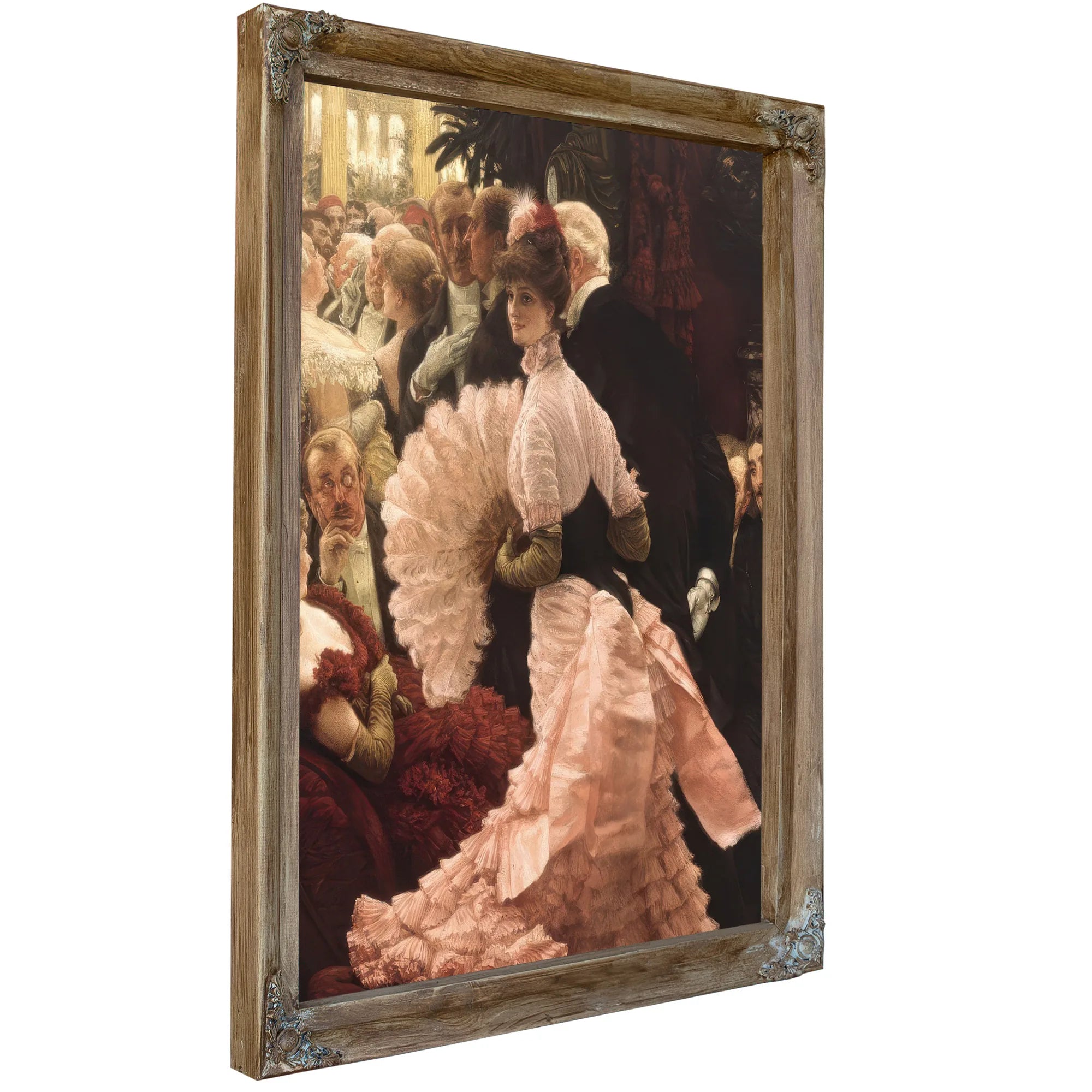 L'ambitieuse (Political Woman) Also Known As The Reception By James Tissot Fine Art Print