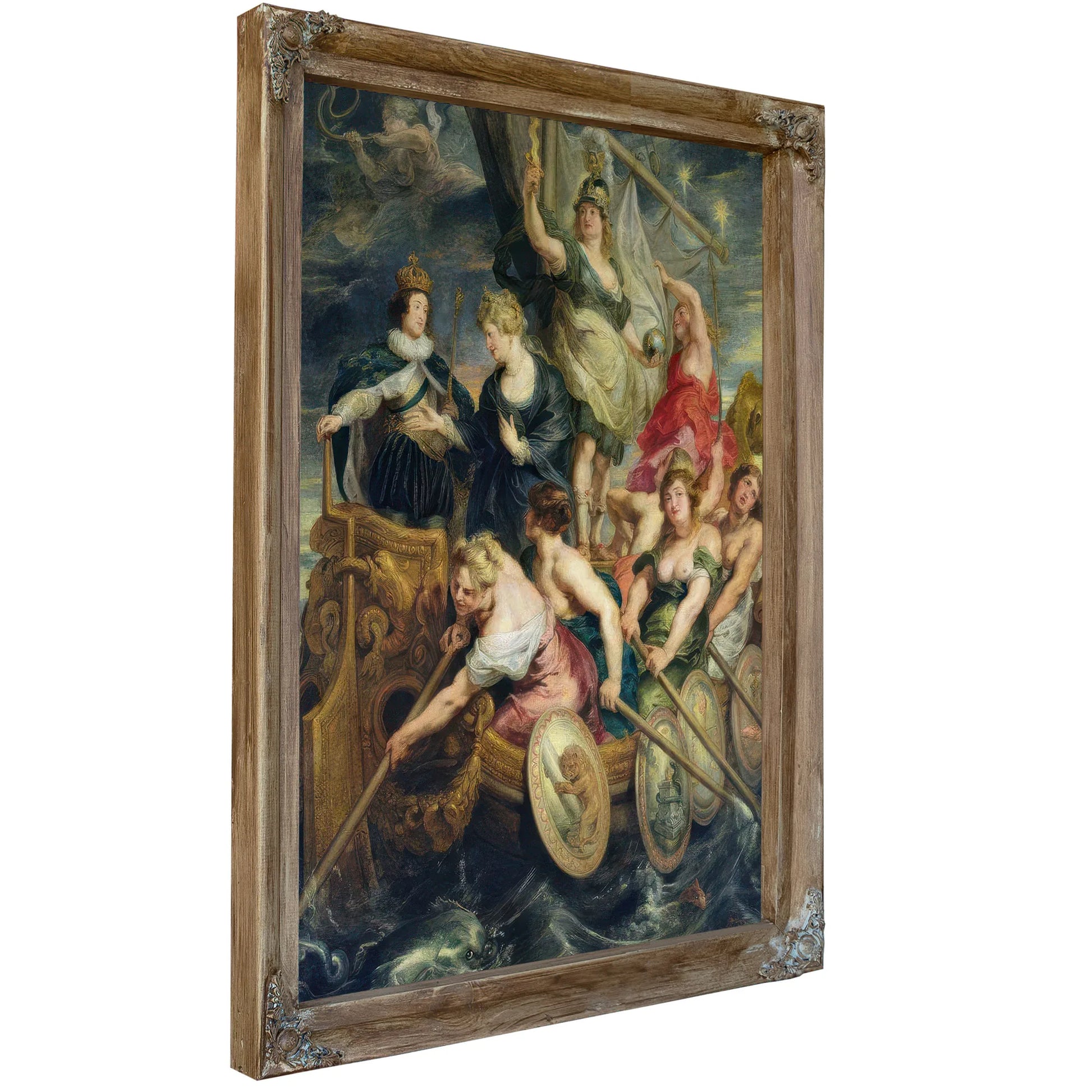 The Majority Of Louis Xiii (1601 43) 20Th October 1614 2 By Peter Paul Rubens Fine Art Print