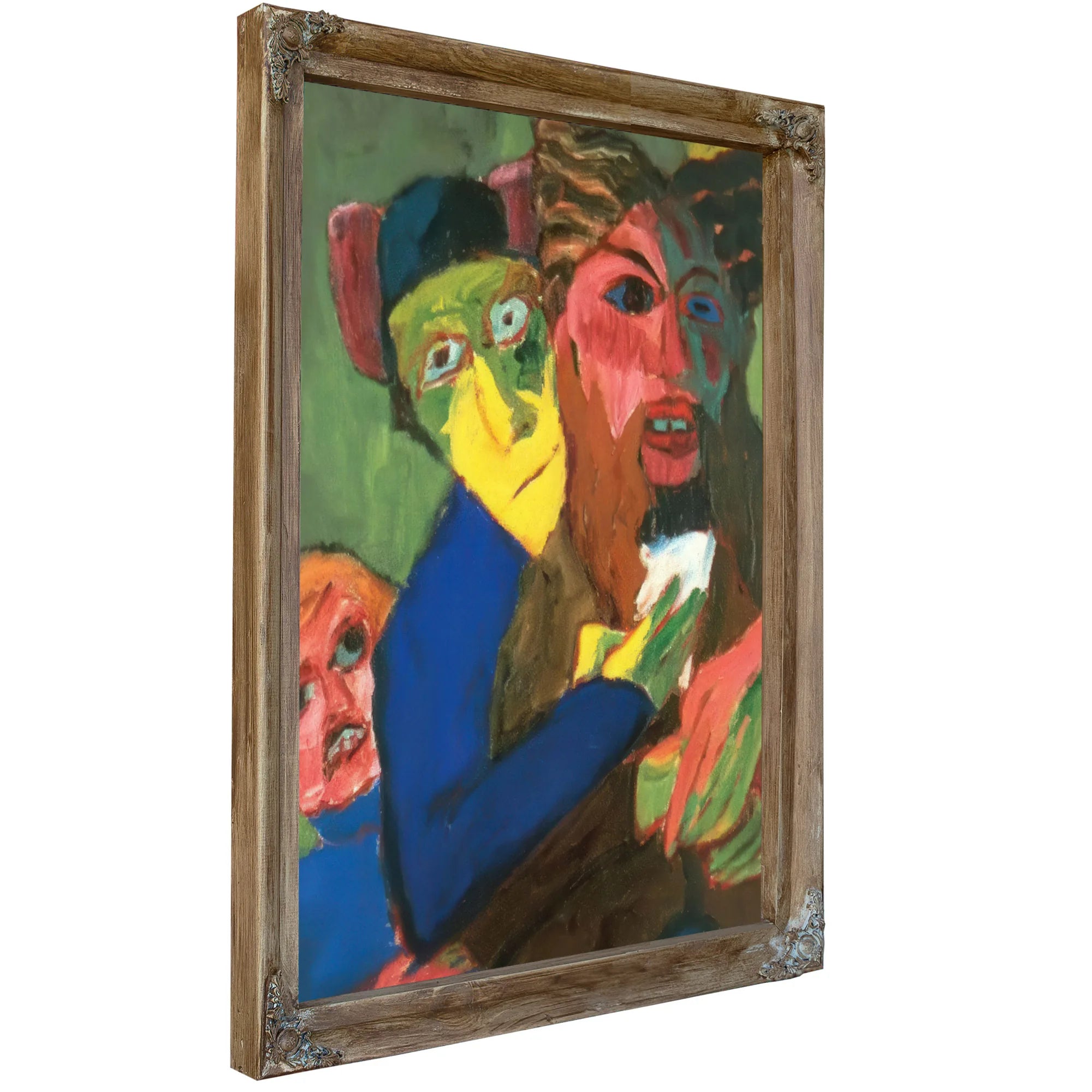 Excited People By Emil Nolde Fine Art Print