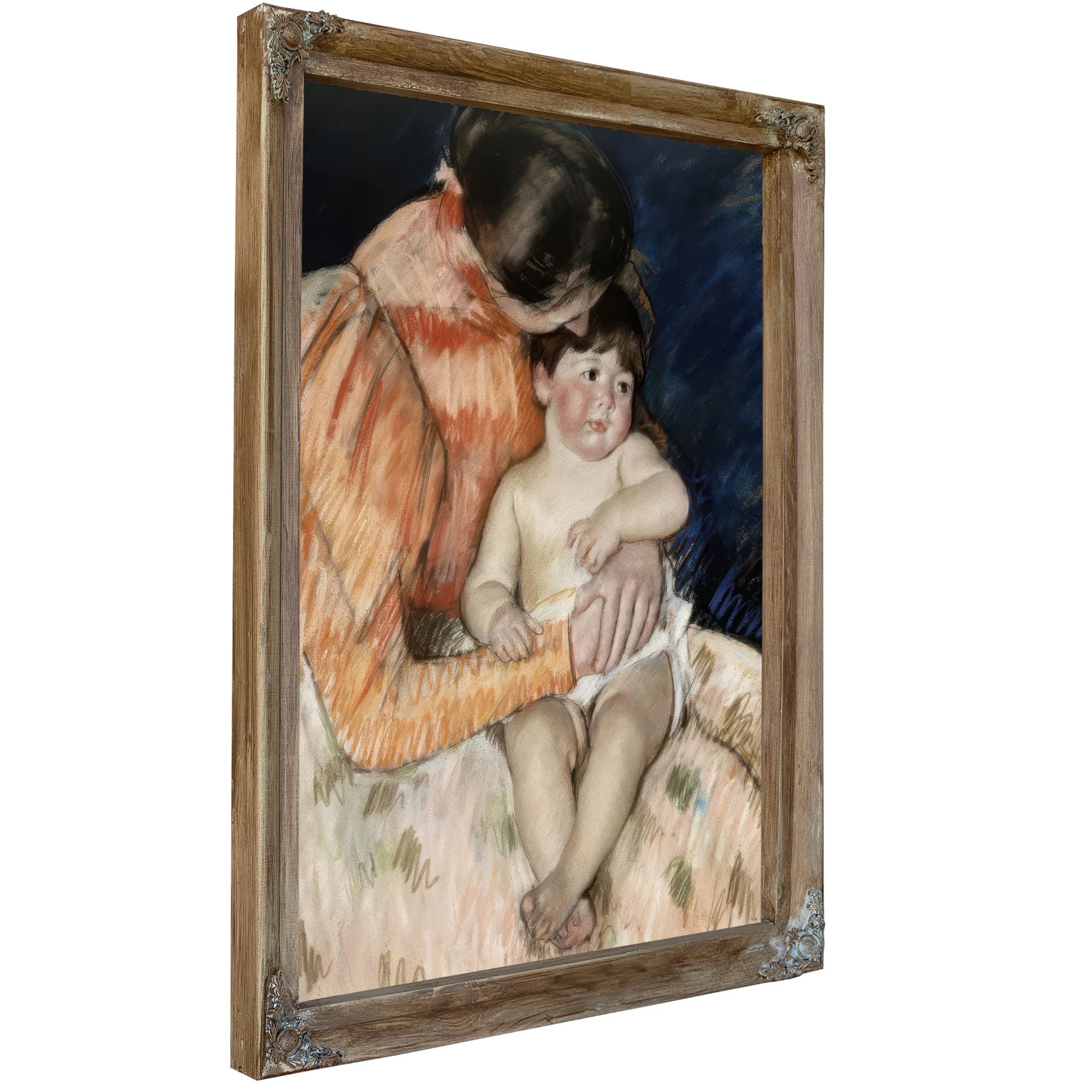 Mother And Child By Mary Cassatt Fine Art Print
