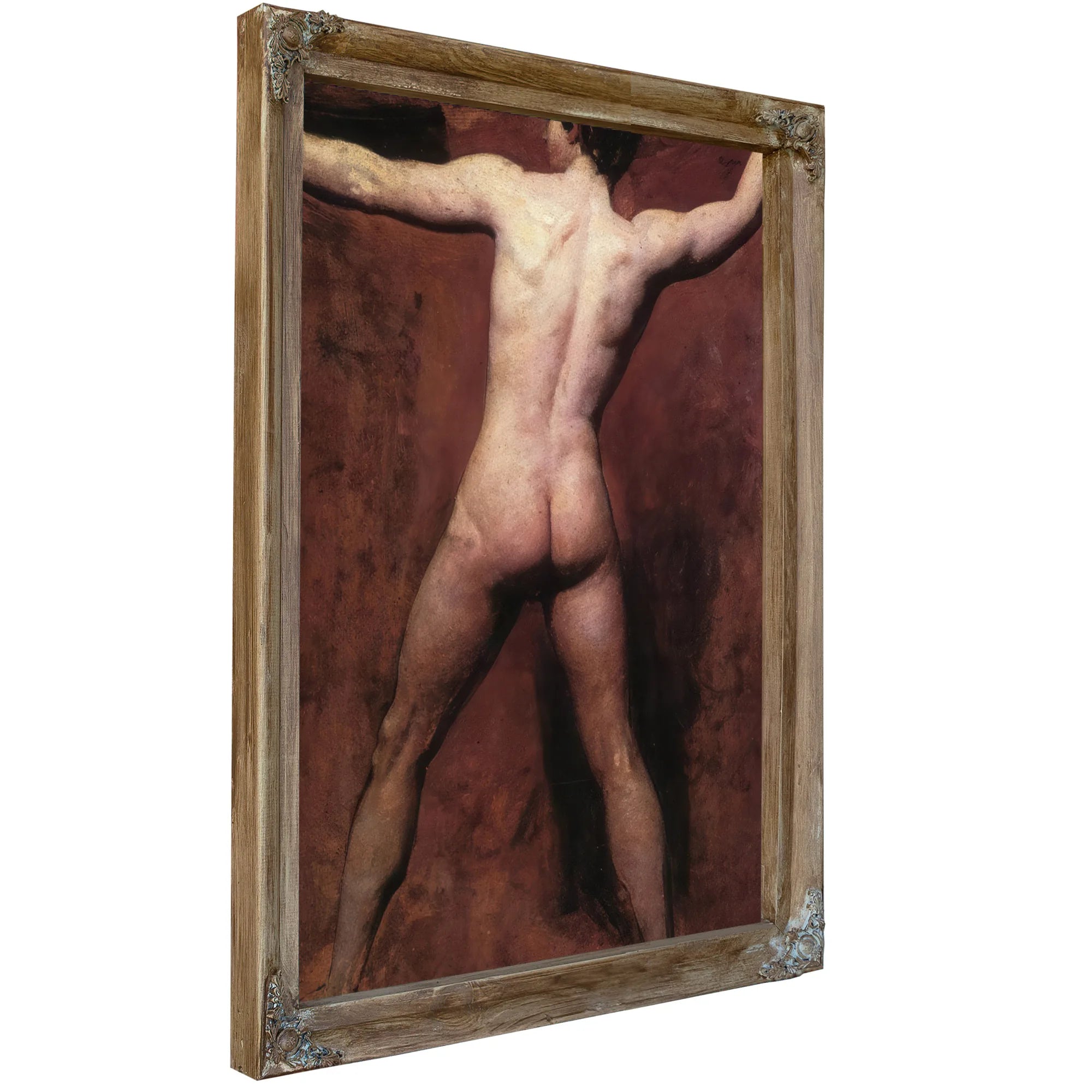 Academic Male Nude By William Etty Fine Art Print
