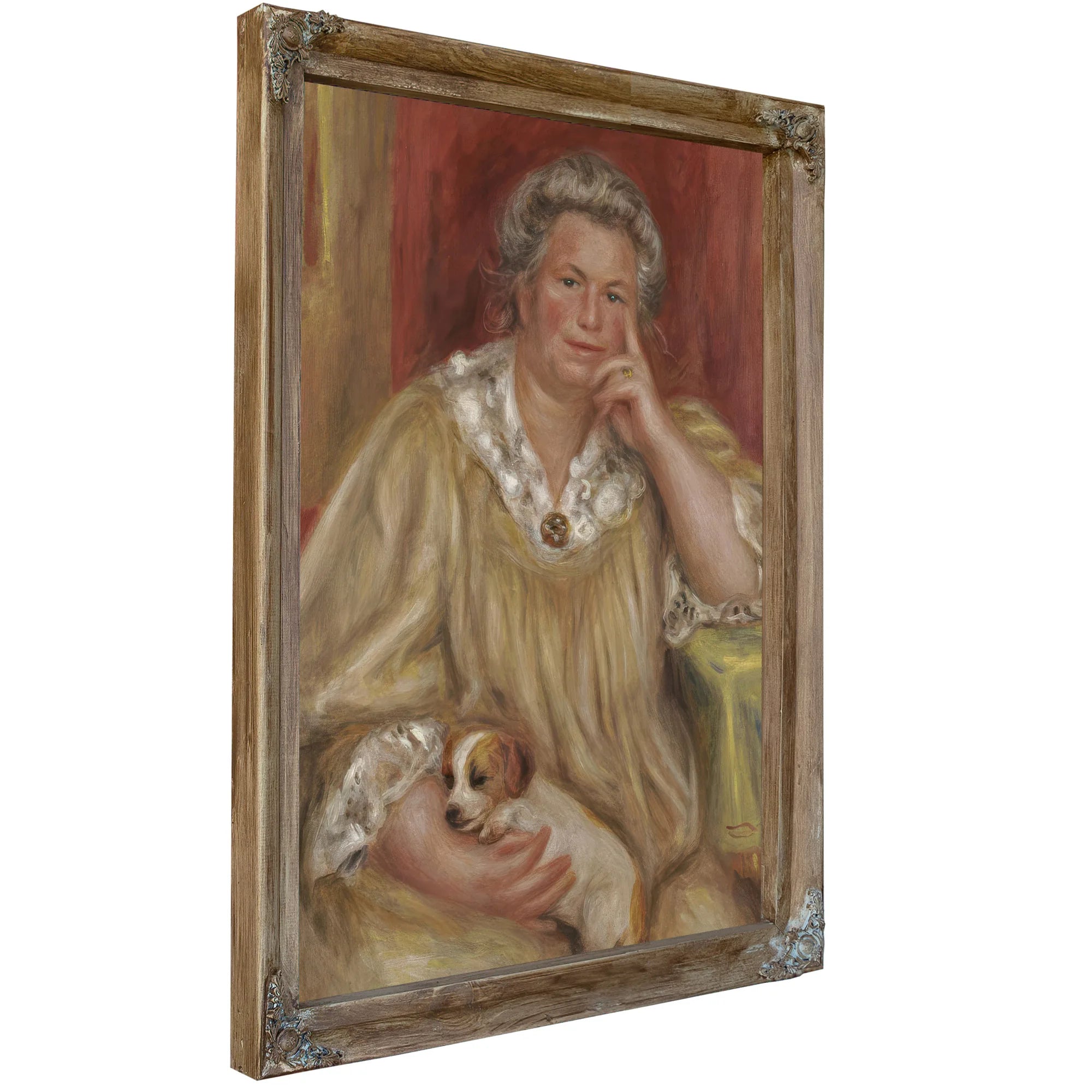 Madame Renoir By Pierre Auguste Renoir Fine Art Print