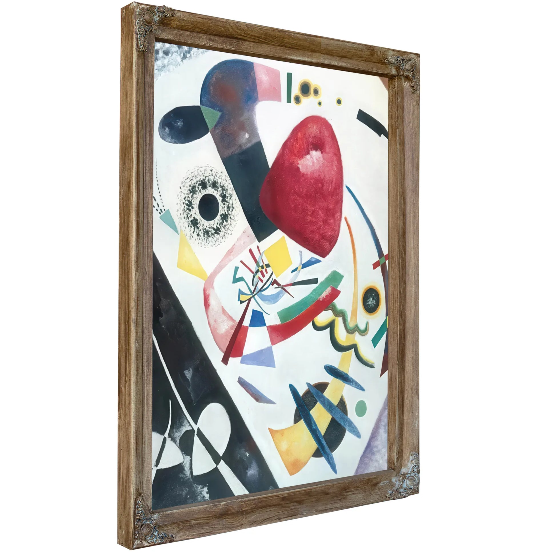 Red Spot Ii 1921 By Wassily Kandinsky Fine Art Print