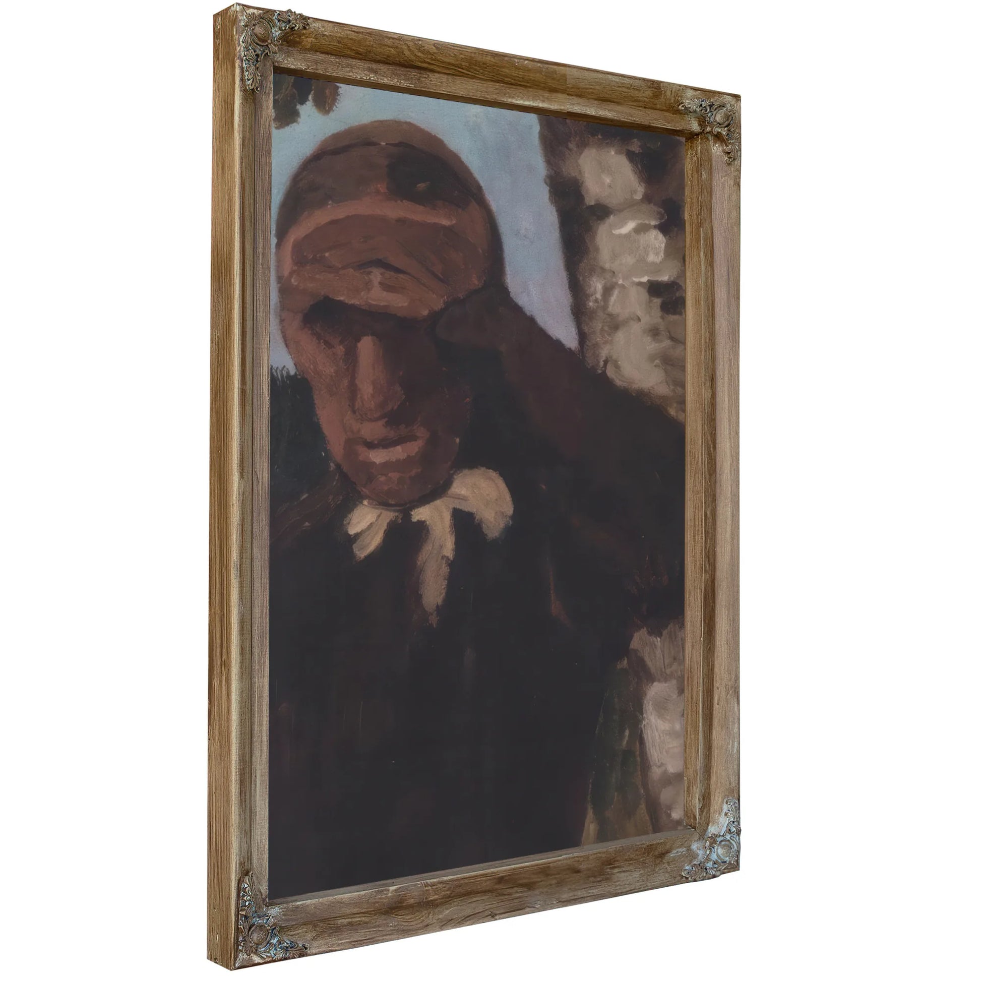 Old Farmer By Paula Modersohn Becker Fine Art Print