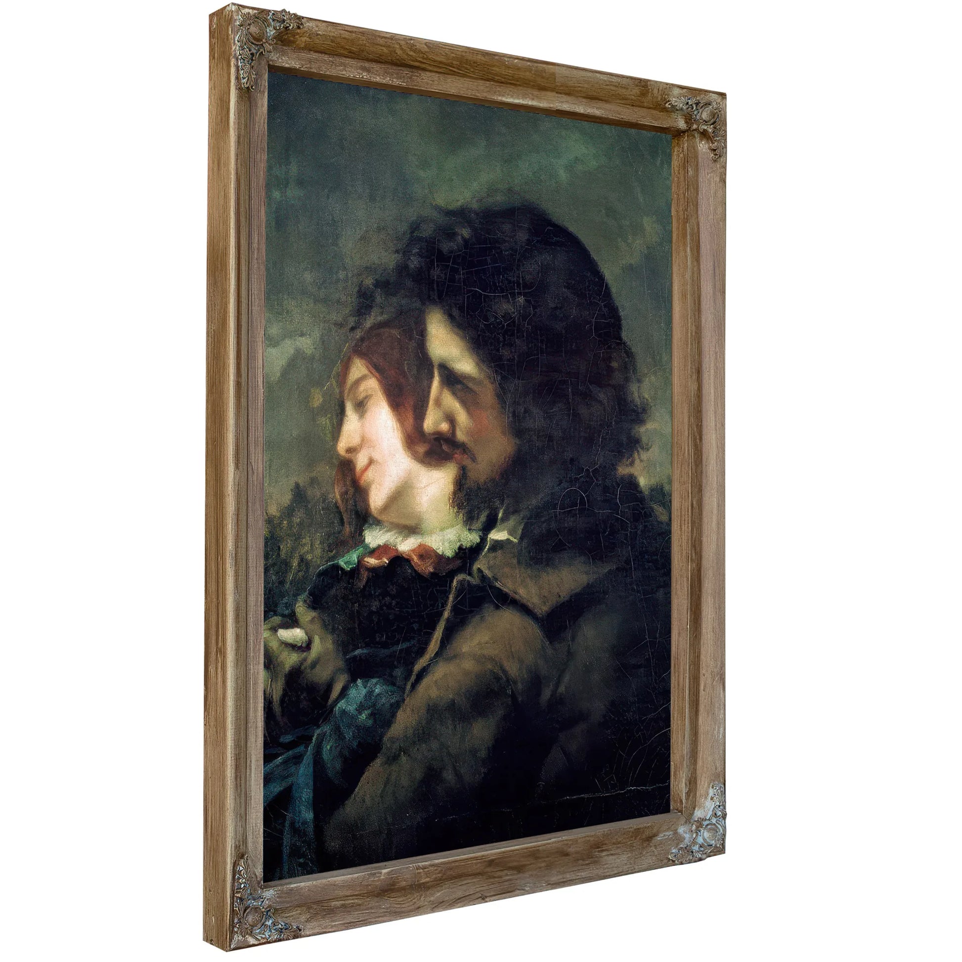 The Happy Lovers By Jean Desire Gustave Courbet Fine Art Print