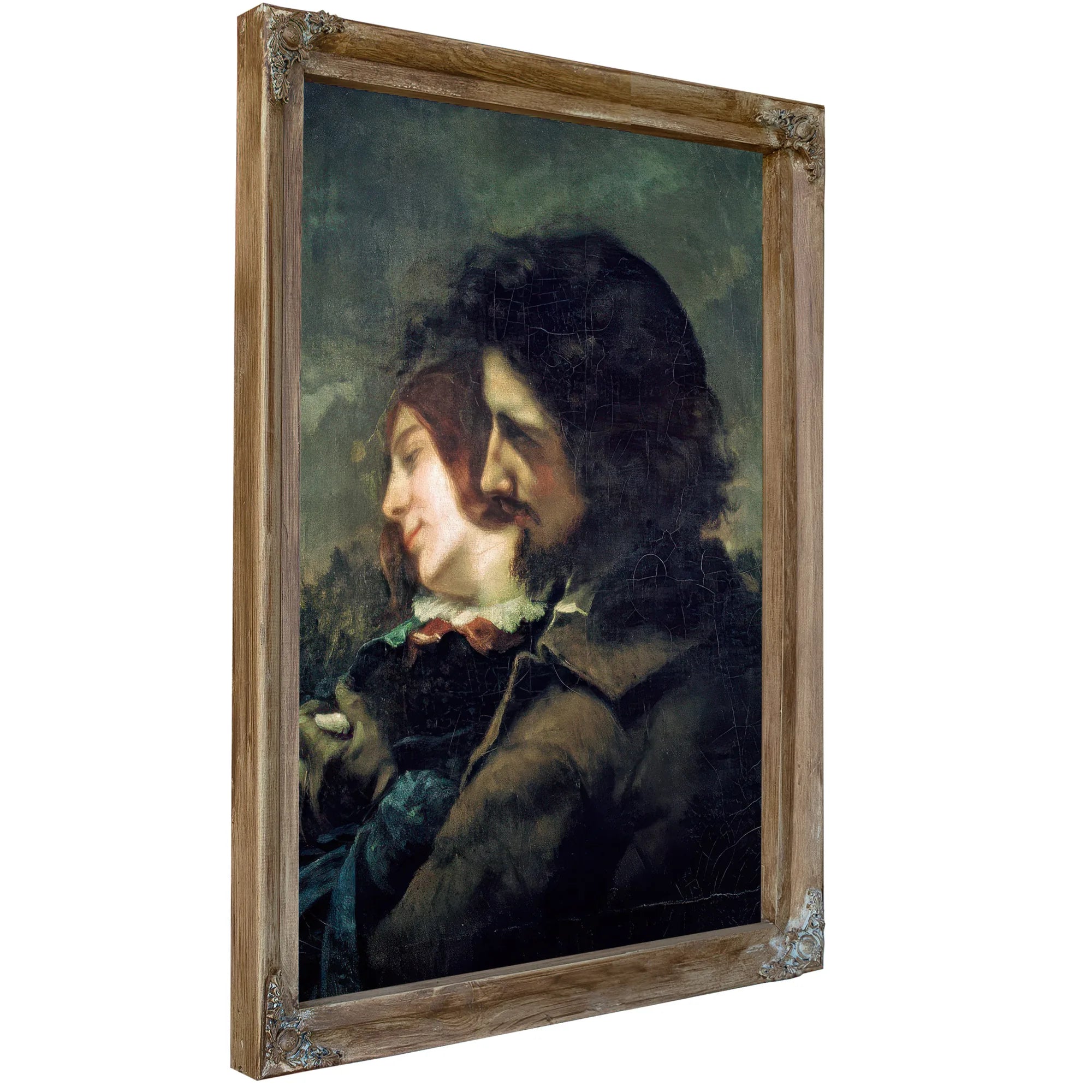 The Happy Lovers By Jean Desire Gustave Courbet Fine Art Print